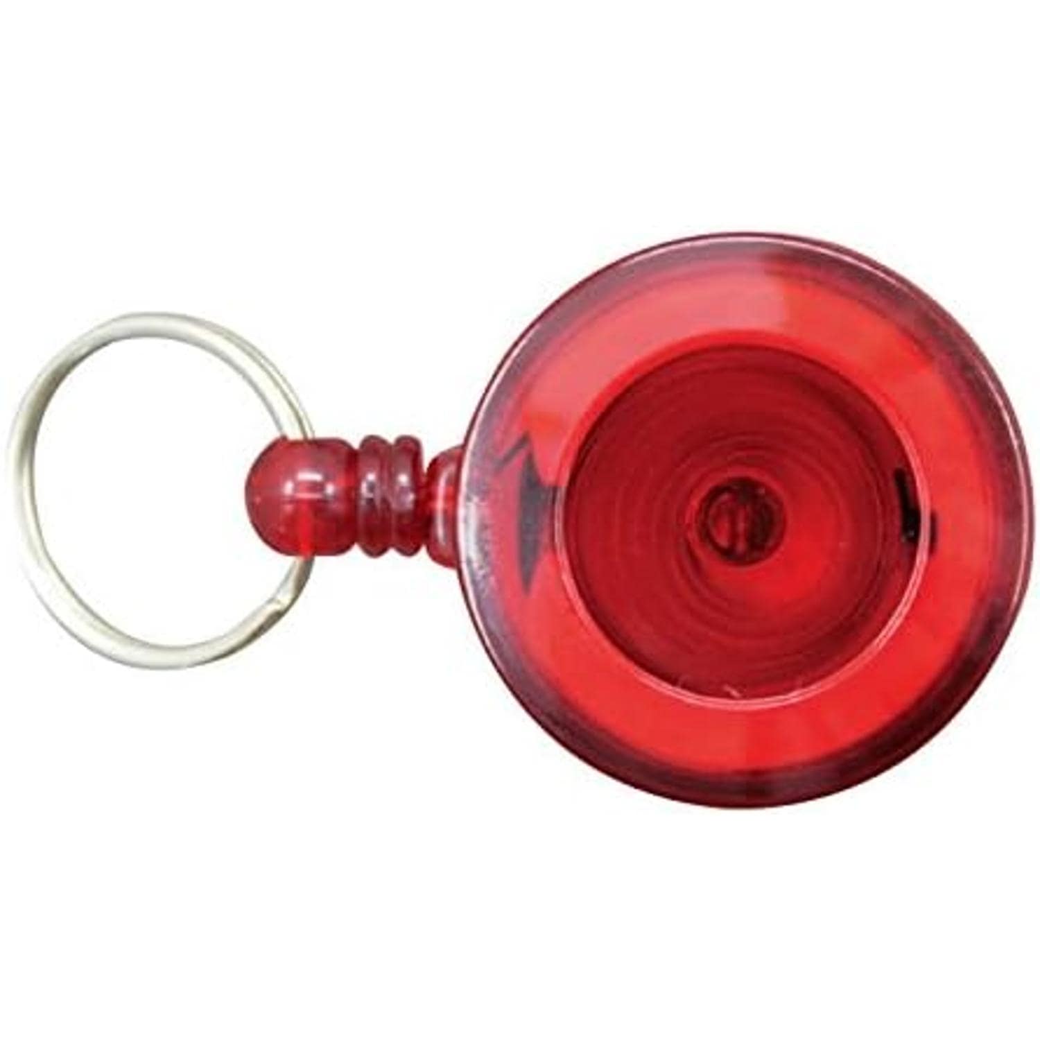 日本紐釦貿易 リールキーホルダー リールパーツ クリアーレッド TN6-TR (ご注文単位1個)【直送品】