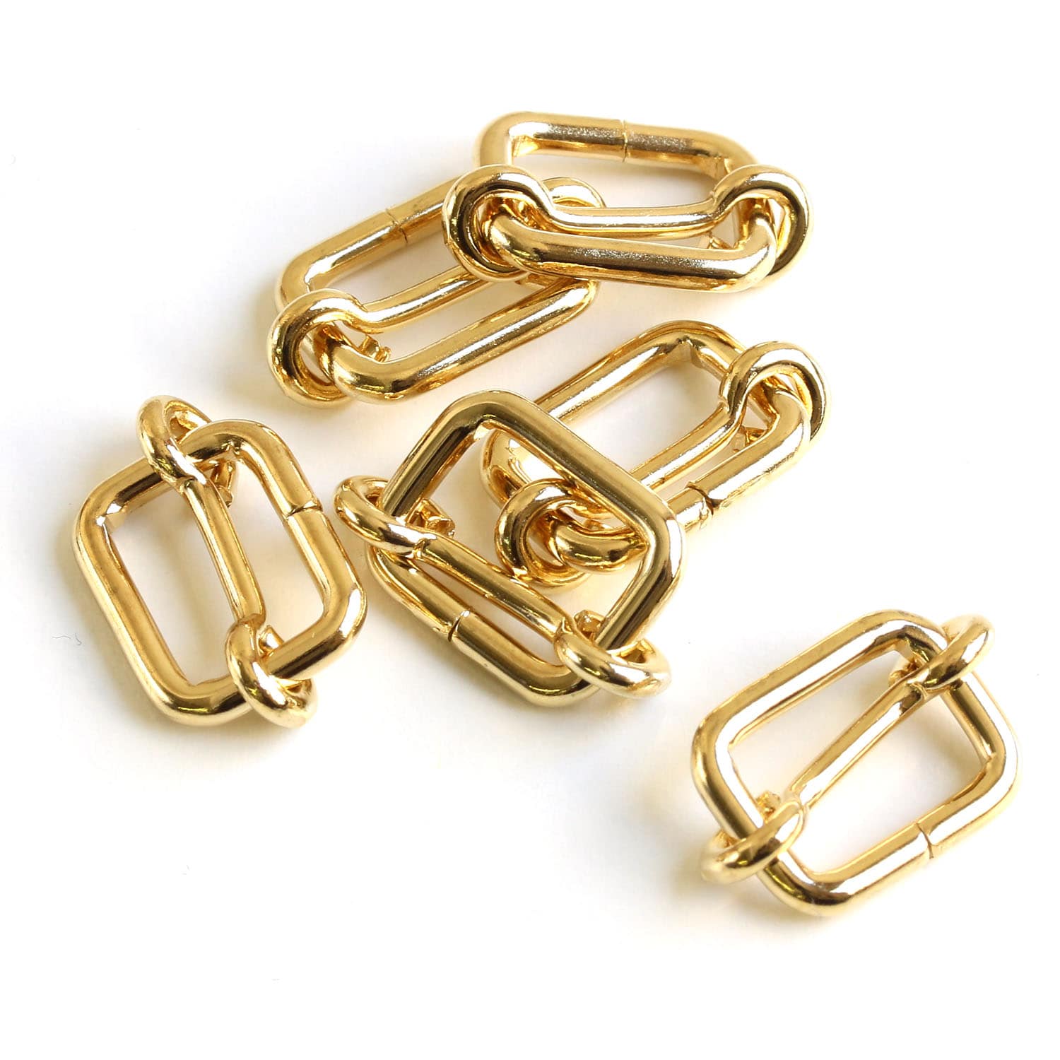 日本紐釦貿易 移動カン(リュックカン) 幅10mm 30個入 ゴールド S24-34 (ご注文単位1束)【直送品】