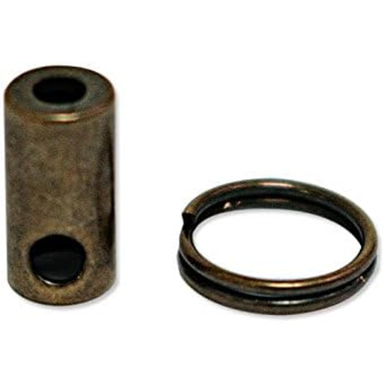 日本紐釦貿易 ストラップパーツセット AG アンティークゴールド 10個入 KD138 （ご注文単位1束）【直送品】