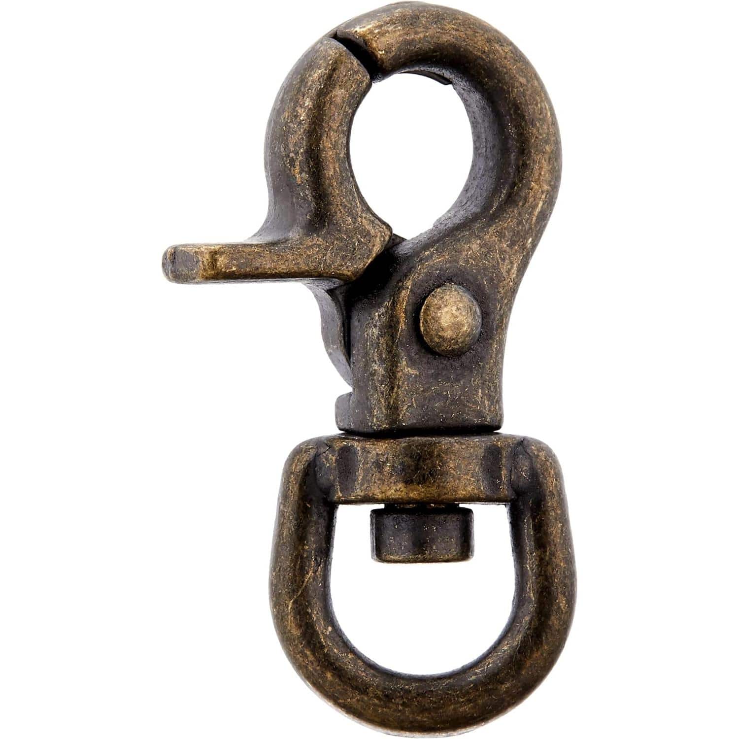 日本紐釦貿易 ミニレバーナスカン 丸 20個入り 8mm アンティークゴールド SJNA2-AG20 （ご注文単位1束）【直送品】