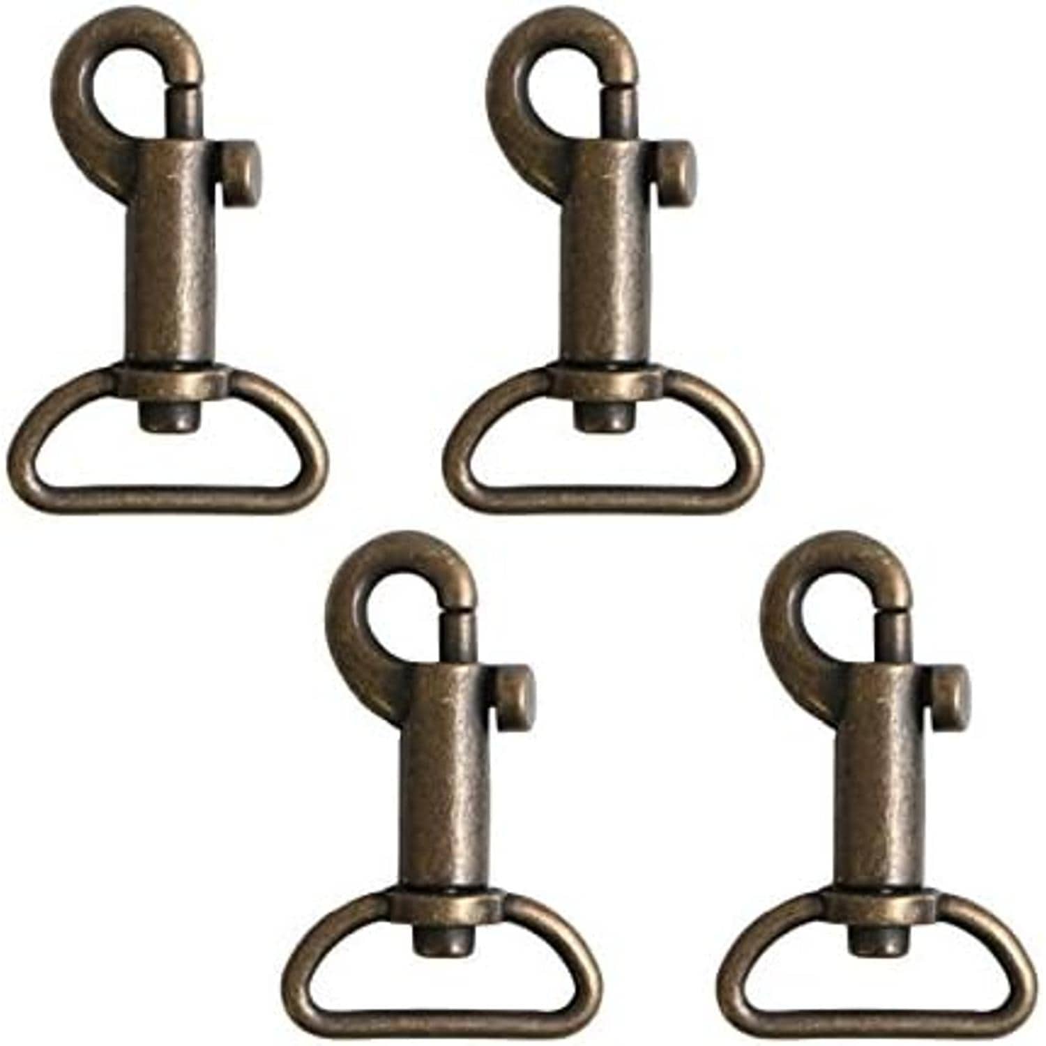 日本紐釦貿易 ナスカン 20個入り 24mm アンティークゴールド SJNA24-AG20 （ご注文単位1束）【直送品】