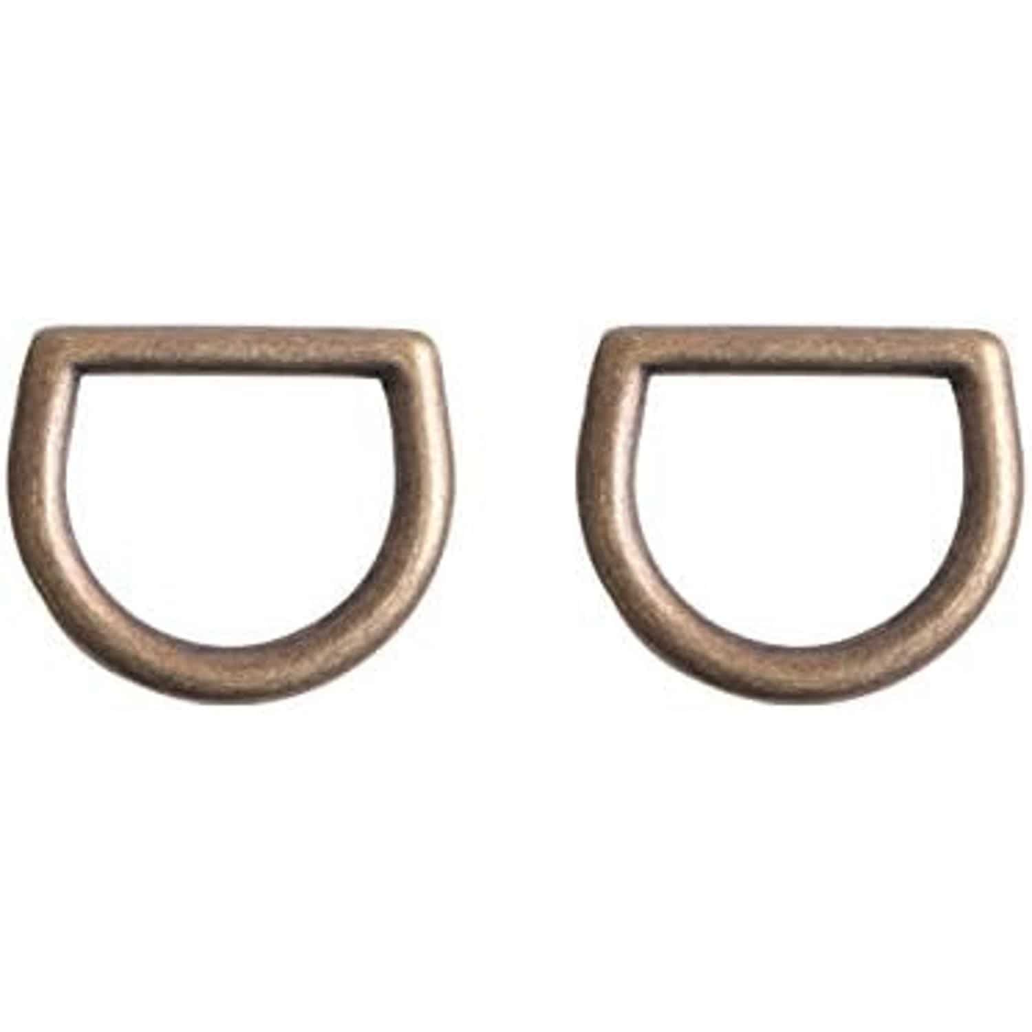 日本紐釦貿易 Dカン 2個入り 24mm アンティークゴールド SJDK6-AG （ご注文単位1束）【直送品】