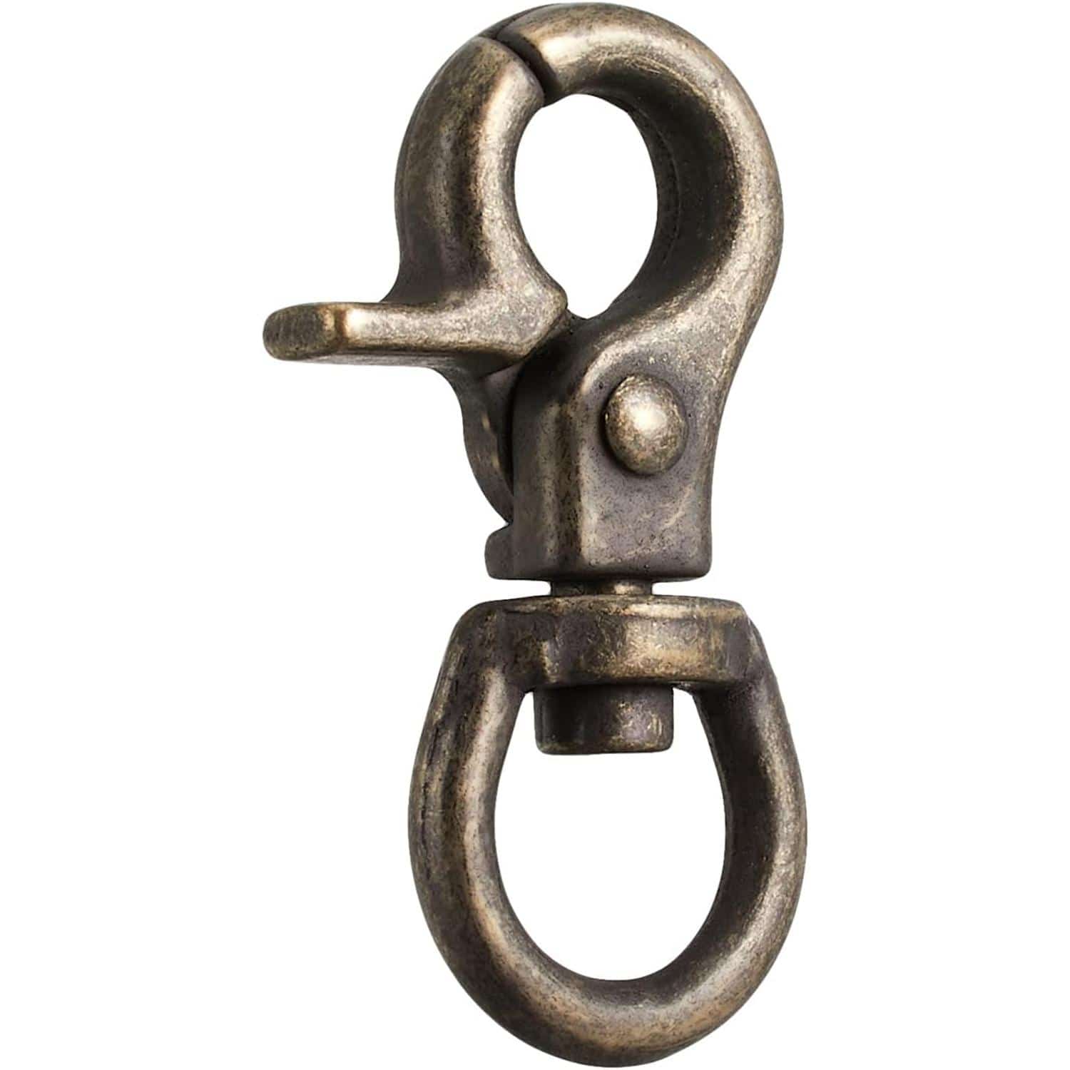 日本紐釦貿易 ミニレバーナスカン 丸 2個入り 10mm アンティークゴールド SJNA4-AG （ご注文単位1束）【直送品】