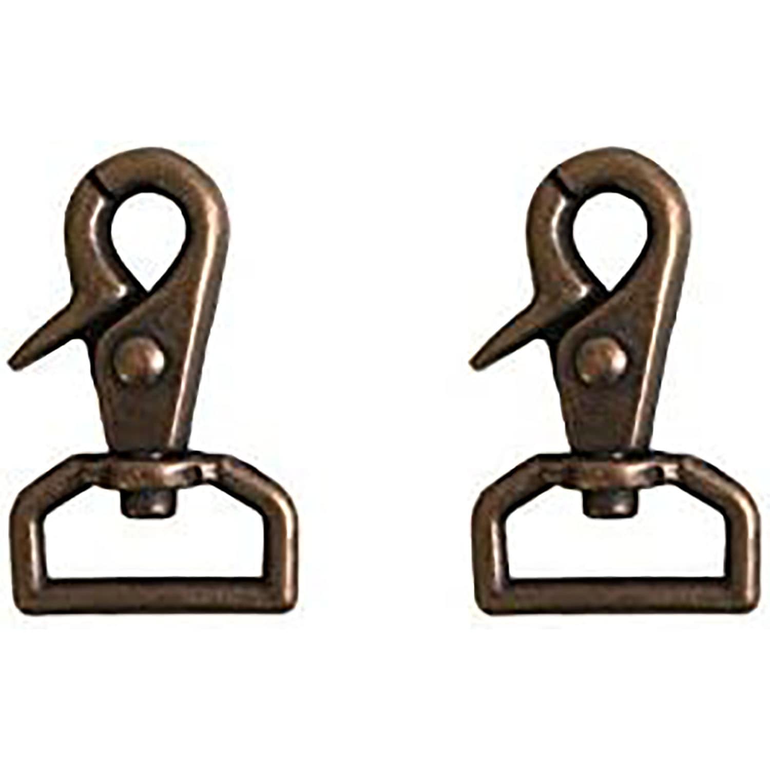 日本紐釦貿易 レバーナスカン 四角 2個入り 21mm アンティークゴールド SJNA14-AG （ご注文単位1束）【直送品】