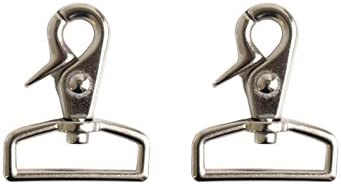 日本紐釦貿易 レバーナスカン 四角 2個入り 30mm シルバー SJNA17-S （ご注文単位1束）【直送品】