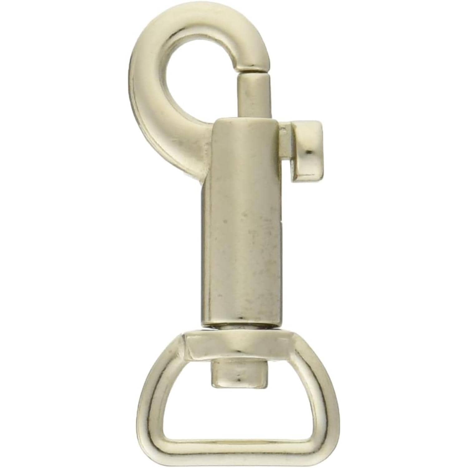 日本紐釦貿易 ナスカン D 2個入り 15mm シルバー SJNA19-S （ご注文単位1束）【直送品】