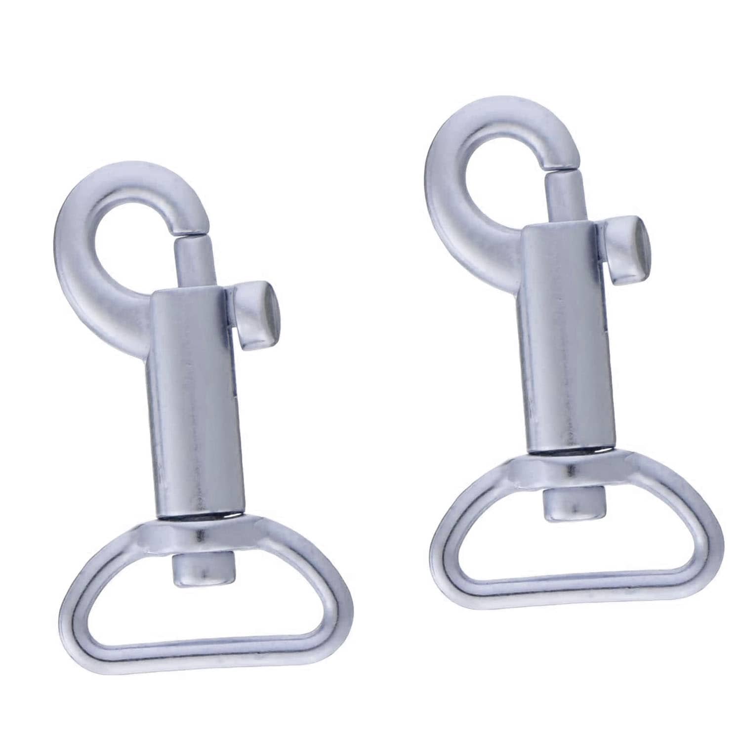 日本紐釦貿易 ナスカン D 2個入り 21mm シルバー SJNA21-S （ご注文単位1束）【直送品】