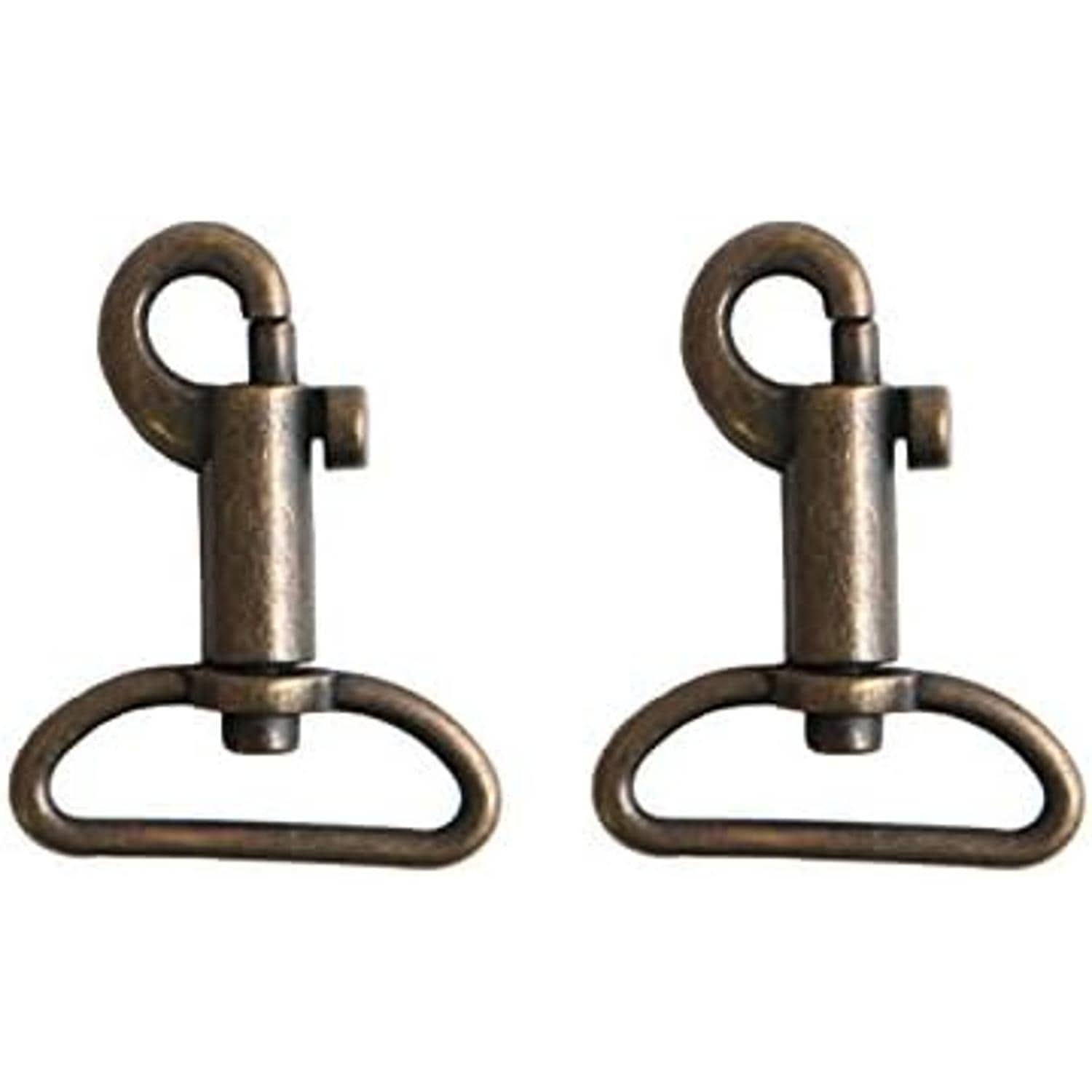 日本紐釦貿易 ナスカン D 2個入り 30mm アンティークゴールド SJNA26-AG （ご注文単位1束）【直送品】