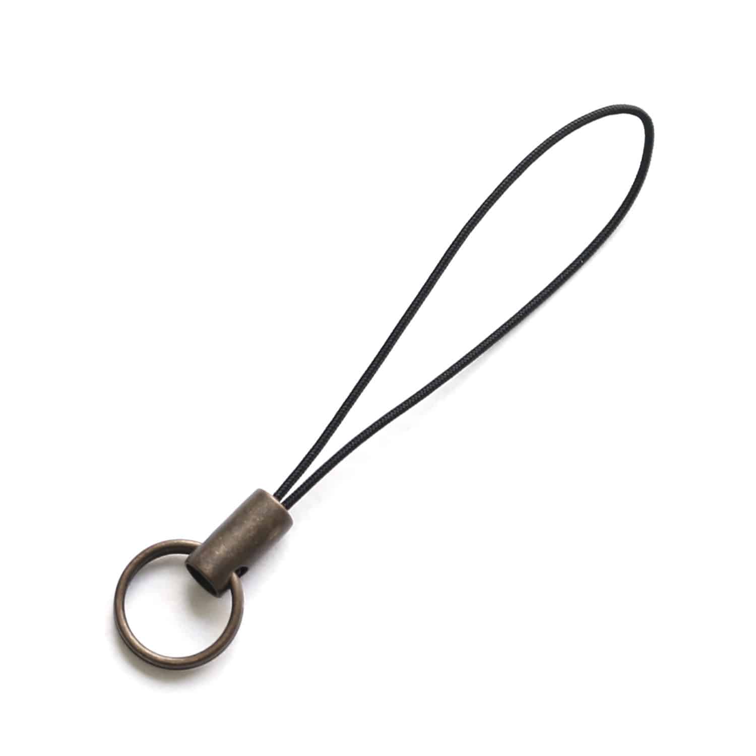 日本紐釦貿易 二重リング付きストラップ 金具部分アンティークゴールド 5本入 KD131-AG （ご注文単位1束）【直送品】