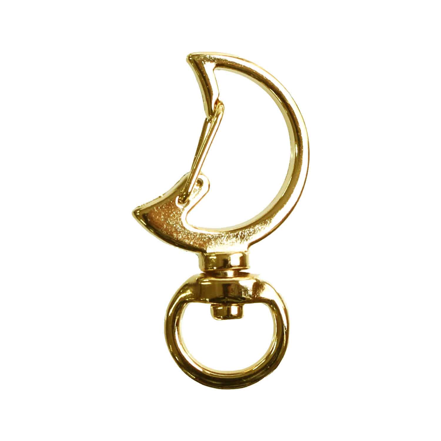 日本紐釦貿易 チャームナスカン 月 ゴールド 外径W1.9cm 10個入 S27-508-G （ご注文単位1束）【直送品】