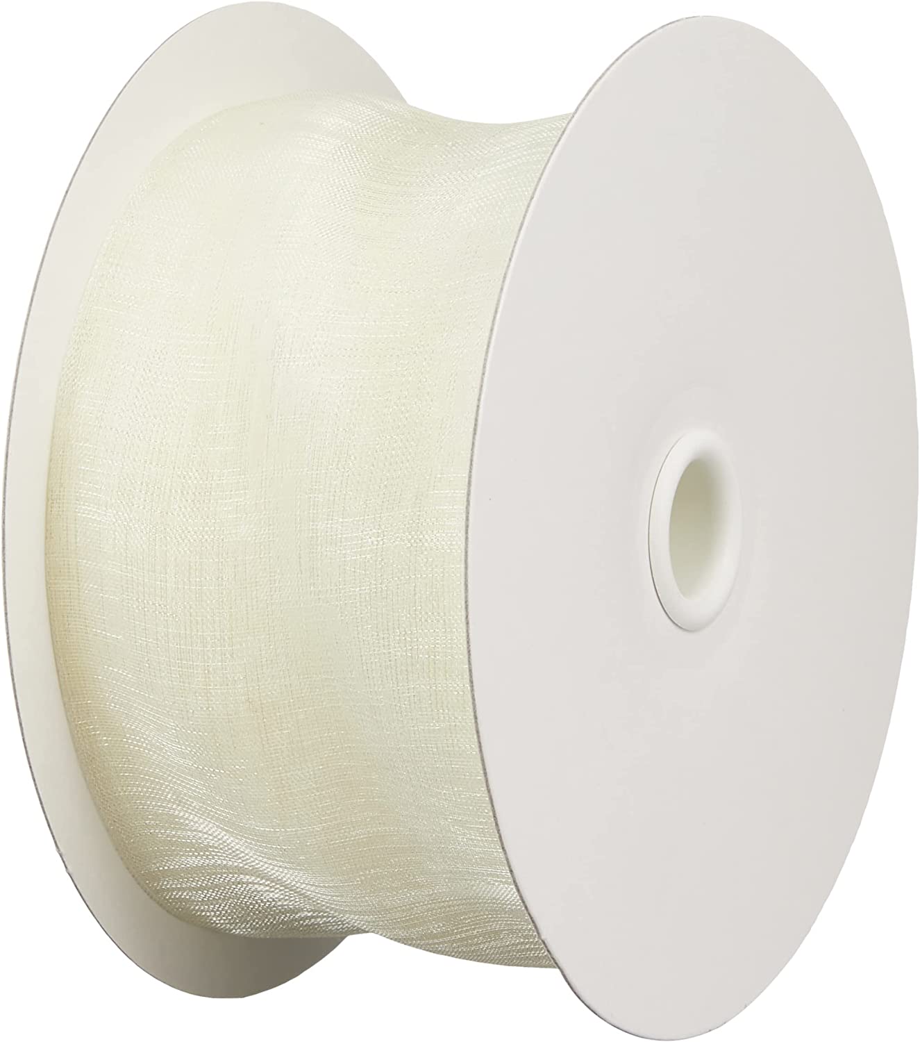 日本紐釦貿易 SHINDO オーガンジーリボン 50mm 15m巻 色2 SIC112 （ご注文単位1巻）【直送品】