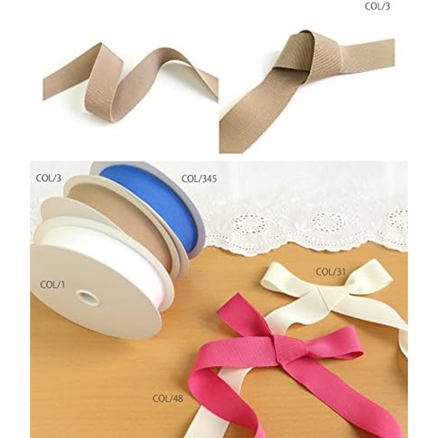 日本紐釦貿易 SHINDO レーヨンペタシャムリボン 75mm巾×15m巻 SIC100-75-1 （ご注文単位1巻）【直送品】