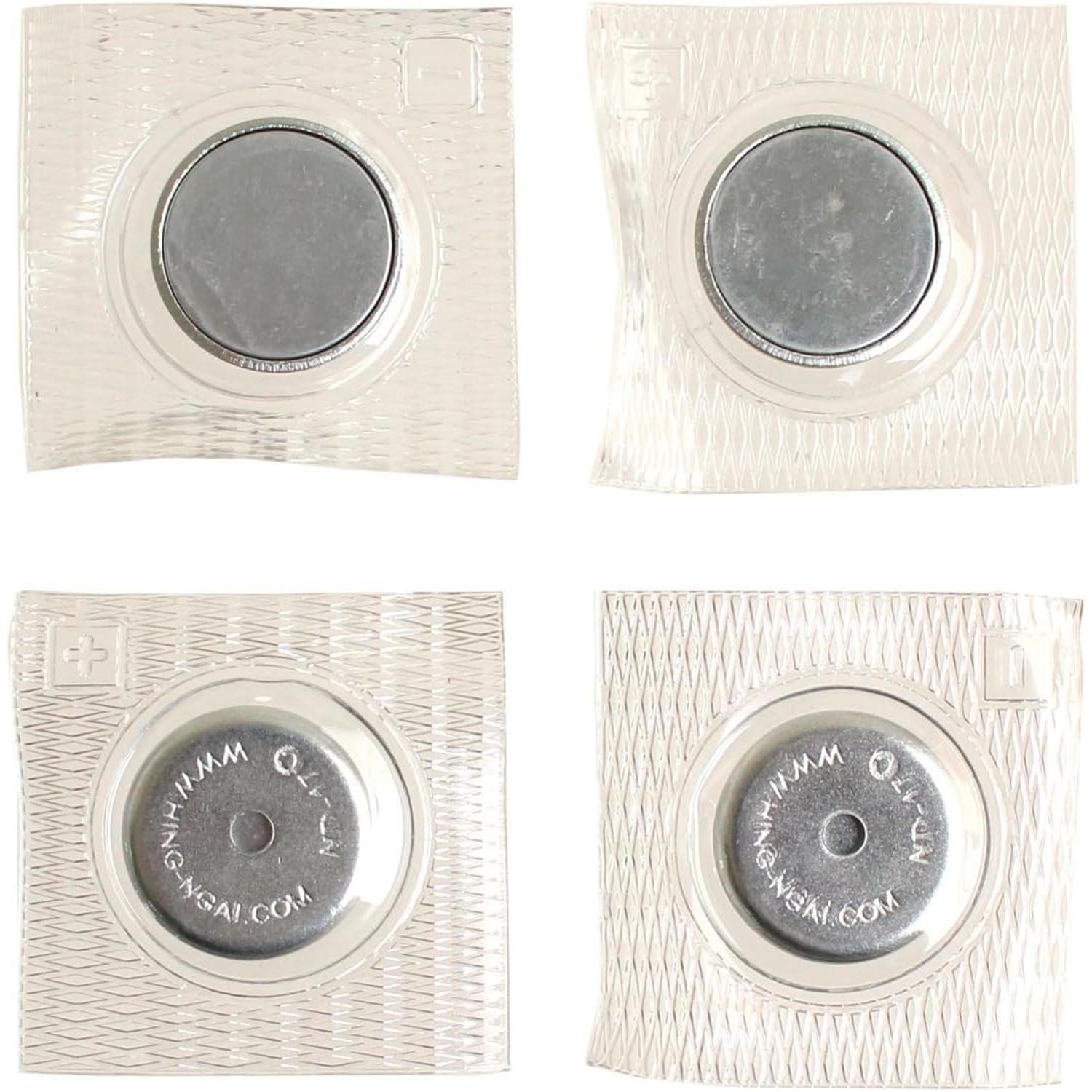 日本紐釦貿易 隠し縫い付けマグネット 30mmx30mm 3組 SM4 (ご注文単位1束)【直送品】