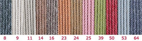 日本紐釦貿易 リネン混コード φ4mmx15m DC1811M-11 (ご注文単位1巻)【直送品】