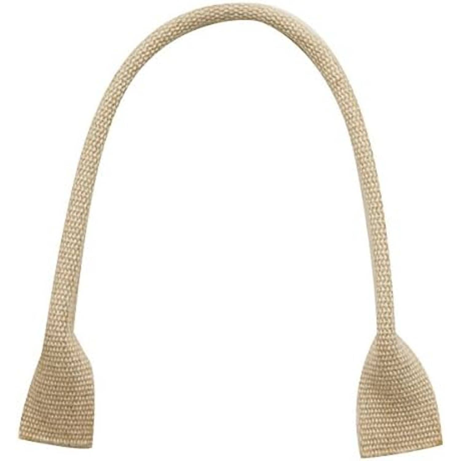 日本紐釦貿易 リネン混マーブル織ハンドル 40cm DCH9719-9 （ご注文単位1組）【直送品】