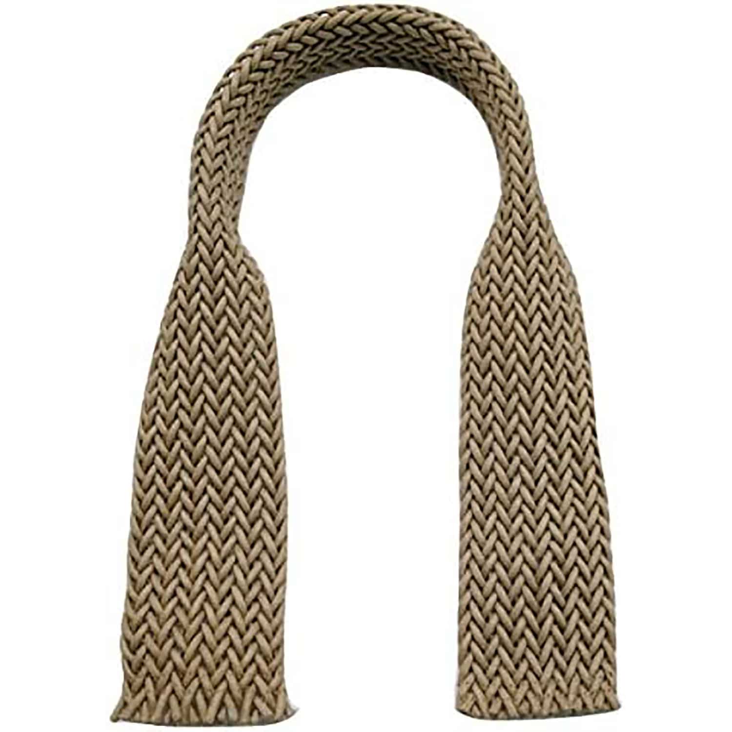 日本紐釦貿易 ワックスコード平テープハンドル 50cm DCH9723-5 （ご注文単位1組）【直送品】