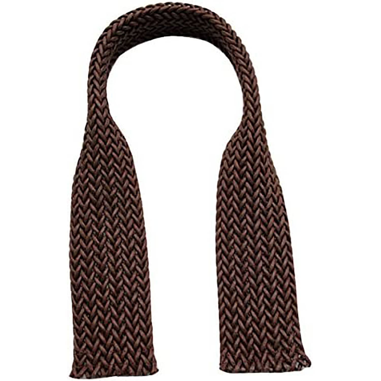 日本紐釦貿易 ワックスコード平テープハンドル 50cm DCH9723-6 （ご注文単位1組）【直送品】