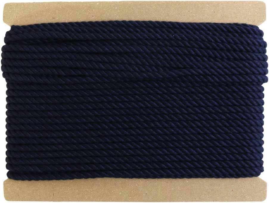 日本紐釦貿易 コットンシルケットコード 4mmx15m DC5337-15 （ご注文単位1巻）【直送品】