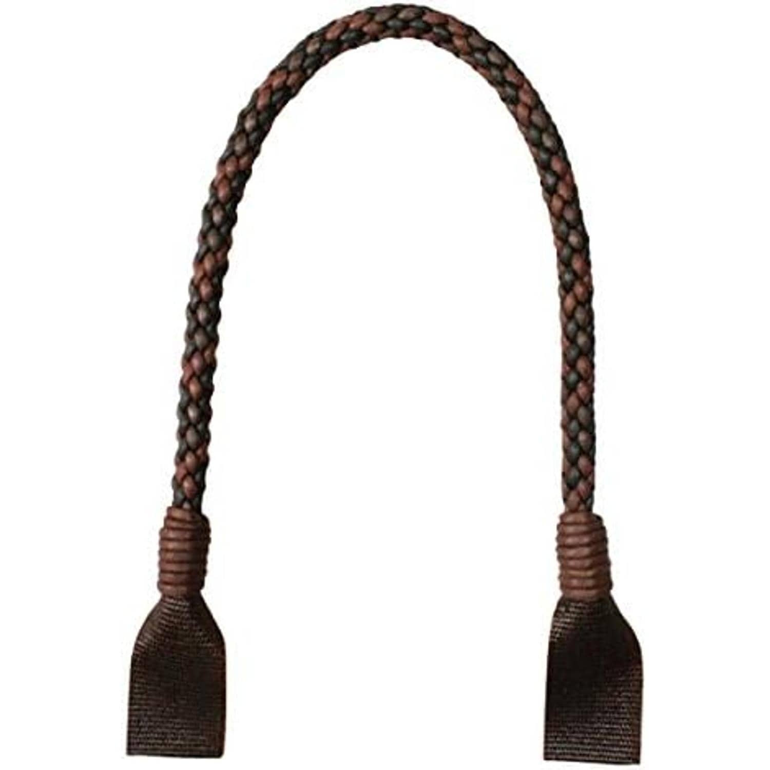 日本紐釦貿易 ワックスコード持手50cm 2本 茶Mix DCH9722A-M2 （ご注文単位1組）【直送品】