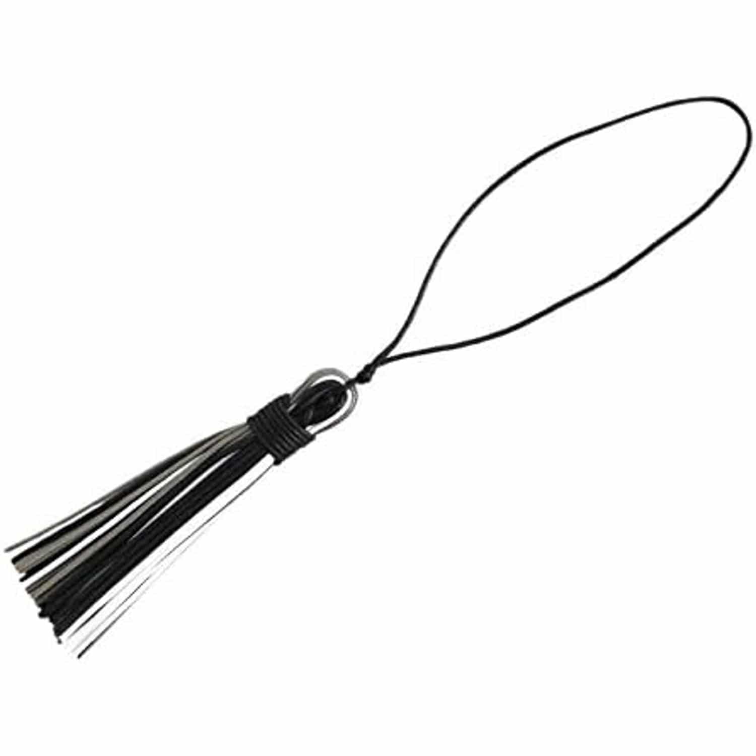 日本紐釦貿易 ロー引タッセル 3個入 約80mm グレー系 DCT7866-M6 （ご注文単位1束）【直送品】