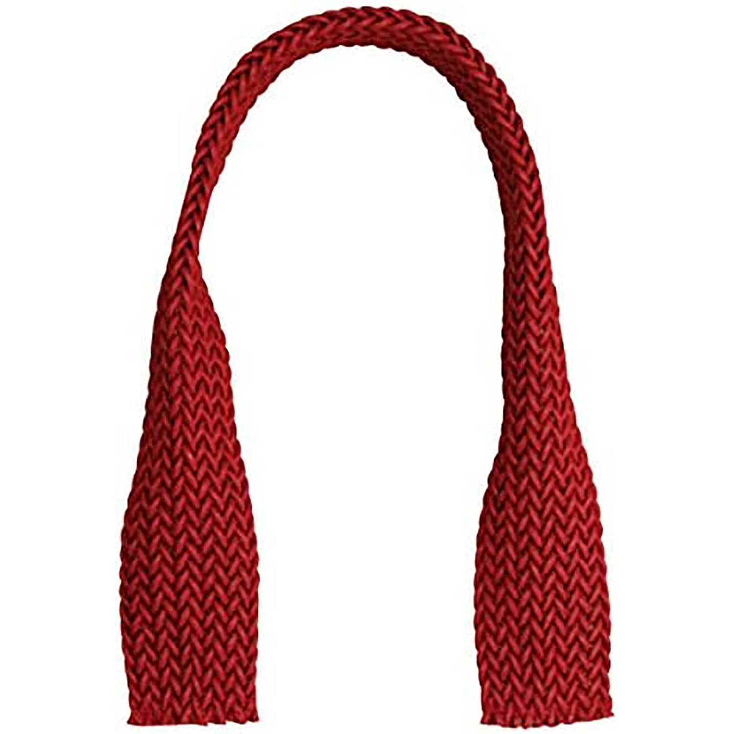 日本紐釦貿易 ワックスコード平テープハンドル 円地 50cm DCH9723-9 (ご注文単位1組)【直送品】