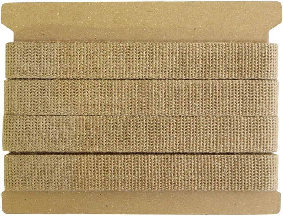 日本紐釦貿易 リネン混マーブル織テープ 20mm×5m DC7760-11 （ご注文単位1巻）【直送品】