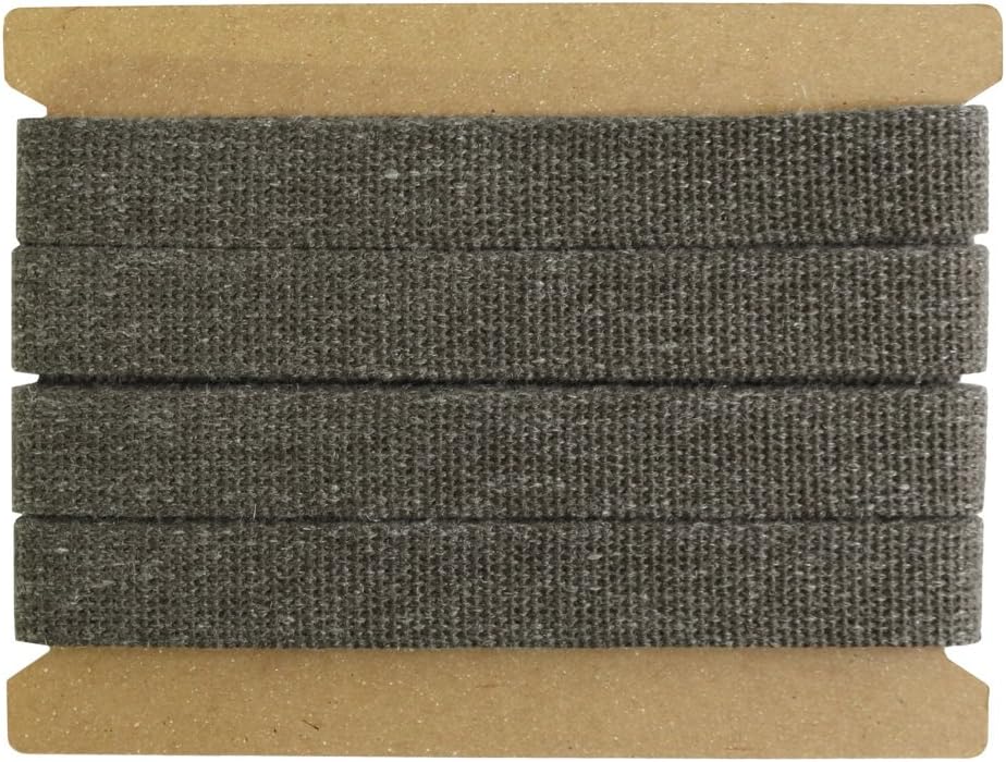 日本紐釦貿易 リネン混マーブル織テープ 20mm×5m DC7760-16 （ご注文単位1巻）【直送品】