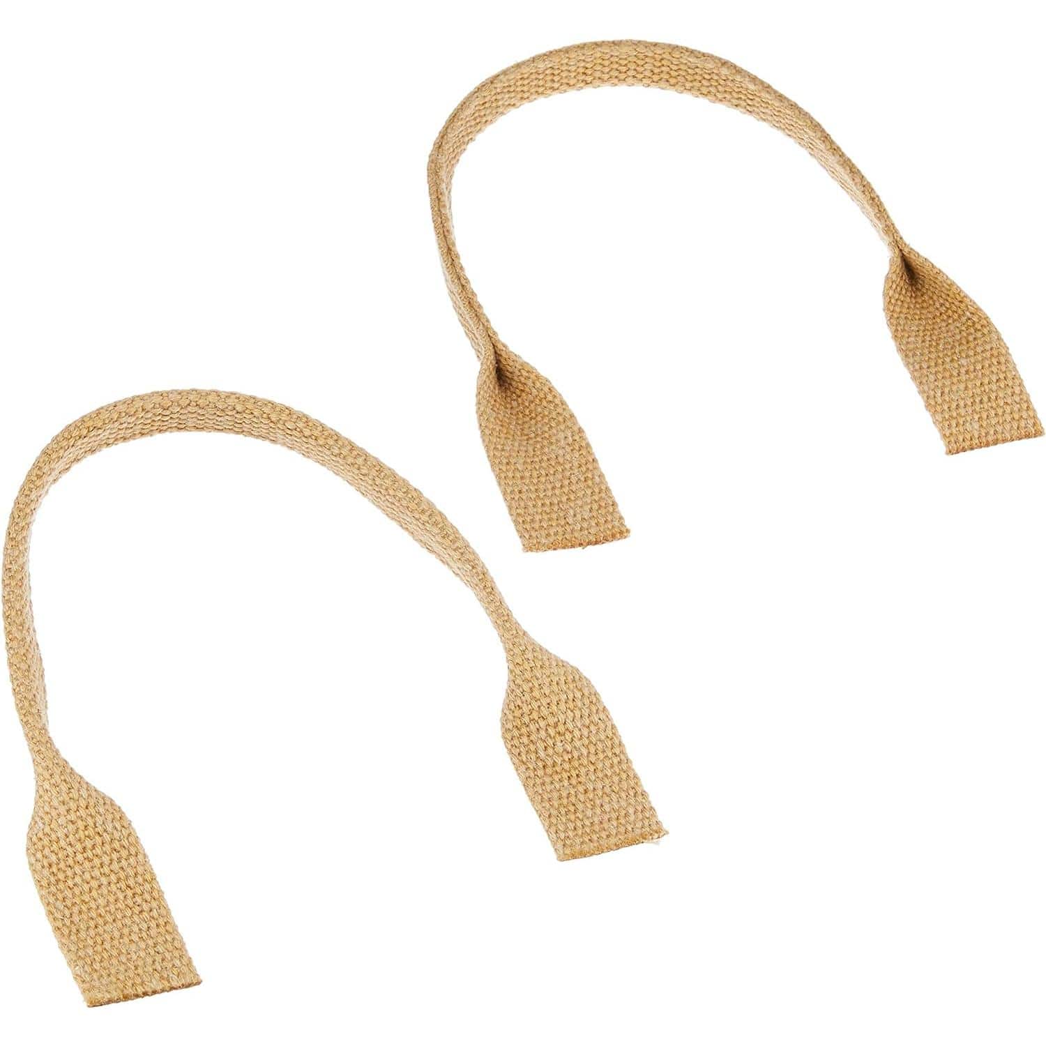 日本紐釦貿易 リネン混マーブル織ハンドル 30cm DCH9711-24 （ご注文単位1組）【直送品】