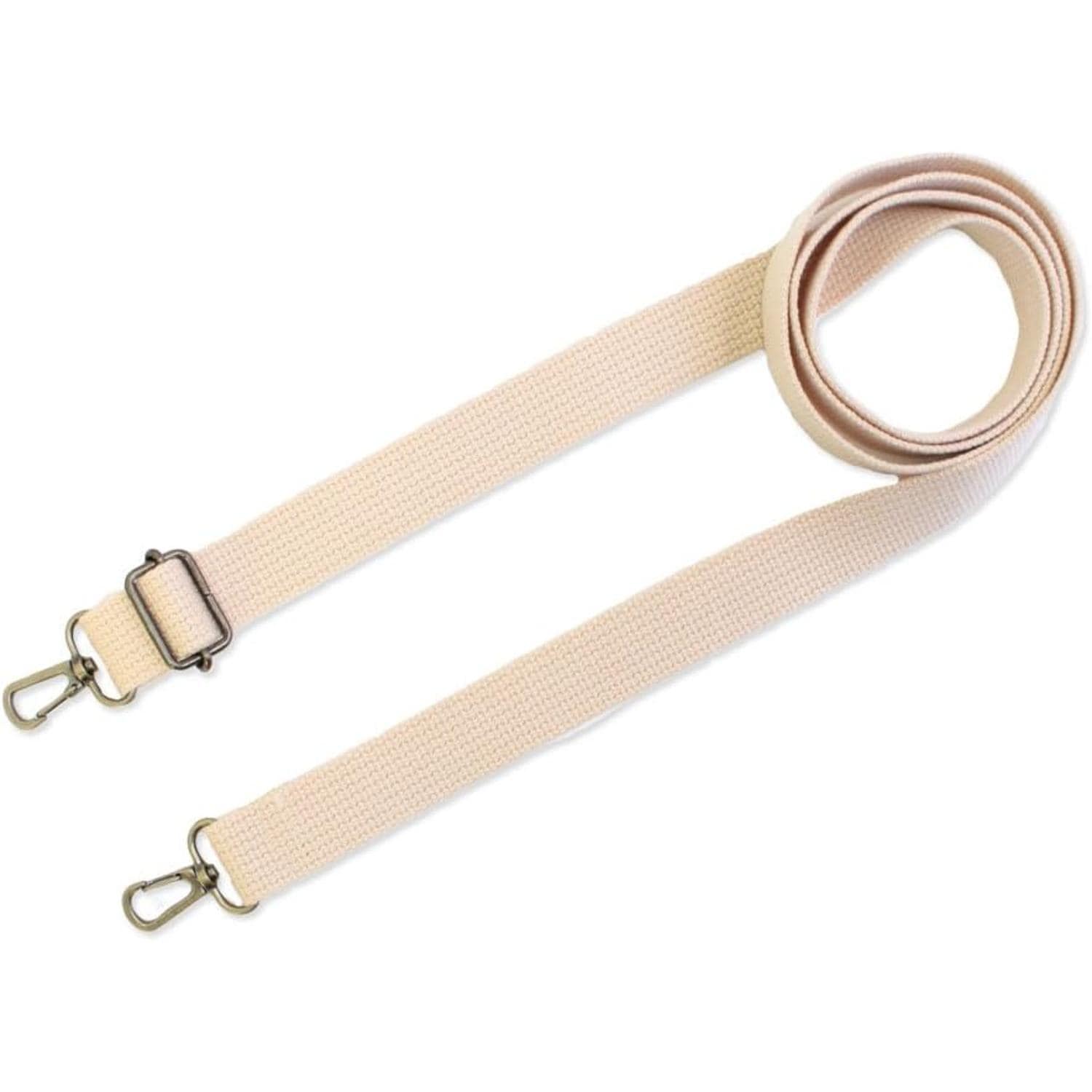 日本紐釦貿易 アクリルショルダー W約25mm×H約75cm-140cm ベージュ DCH9843-4 （ご注文単位1本）【直送品】