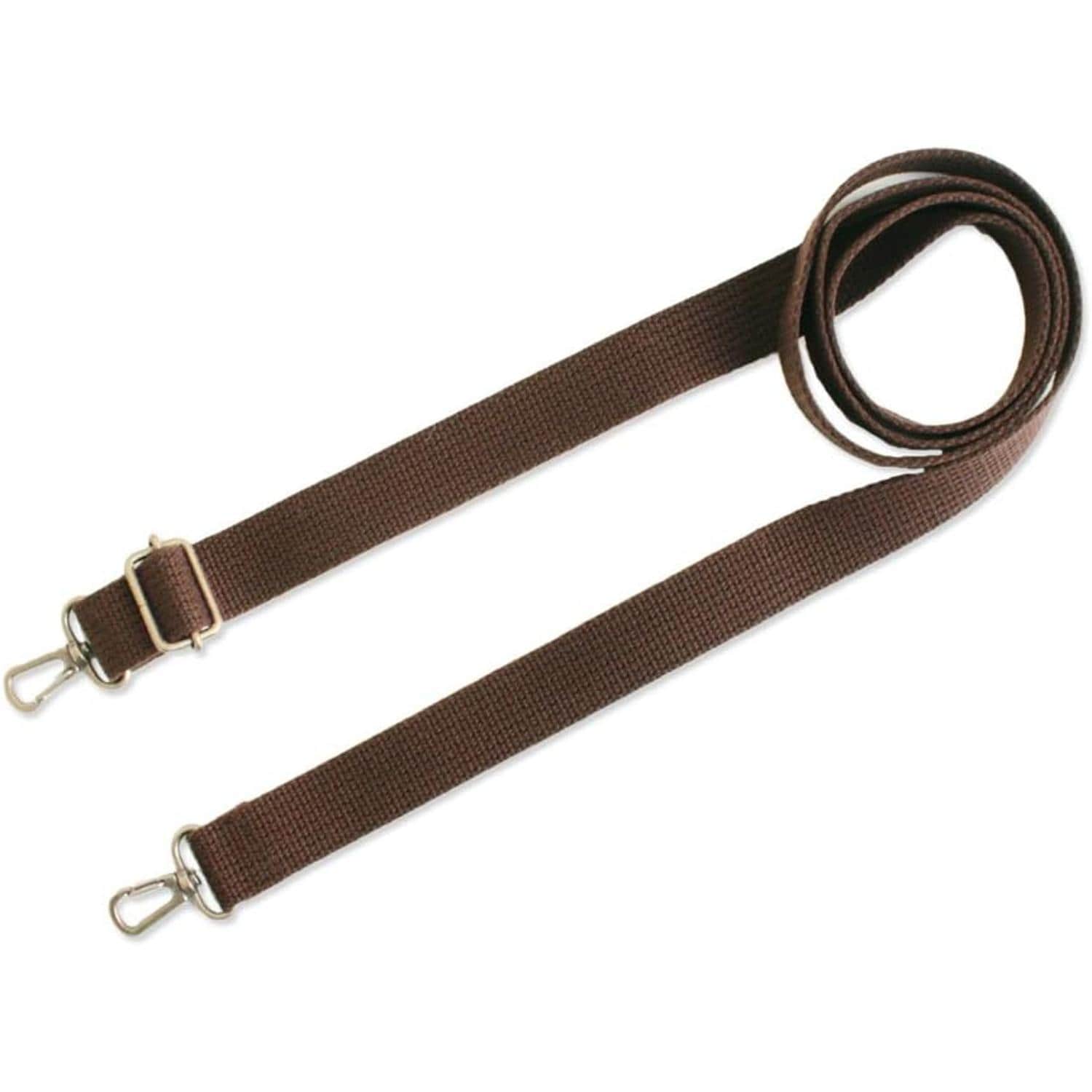 日本紐釦貿易 アクリルショルダー W約25mm×H約75cm-140cm 茶 DCH9843-11 （ご注文単位1本）【直送品】