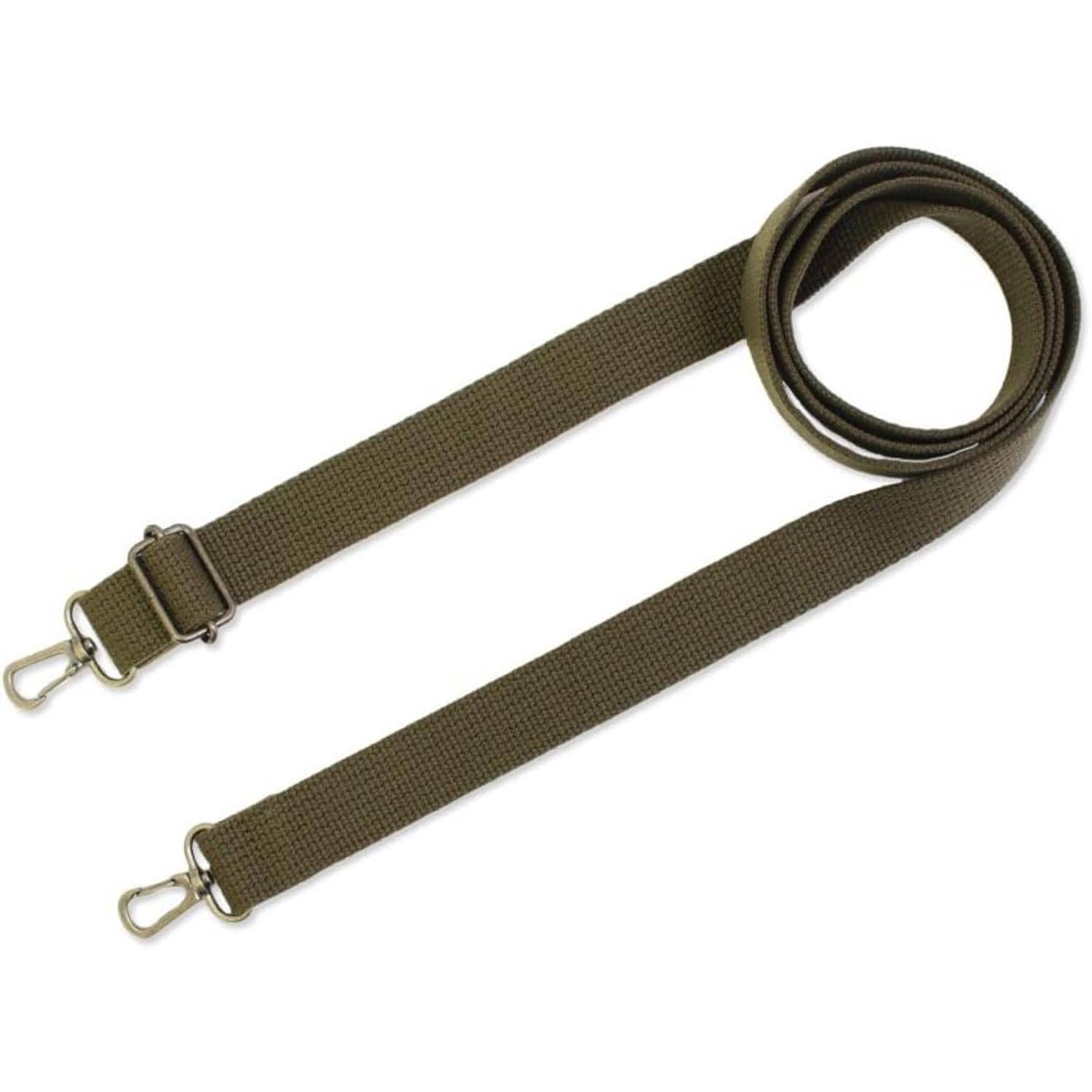 日本紐釦貿易 アクリルショルダー W約25mm×H約75cm-140cm カーキ DCH9843-18 （ご注文単位1本）【直送品】