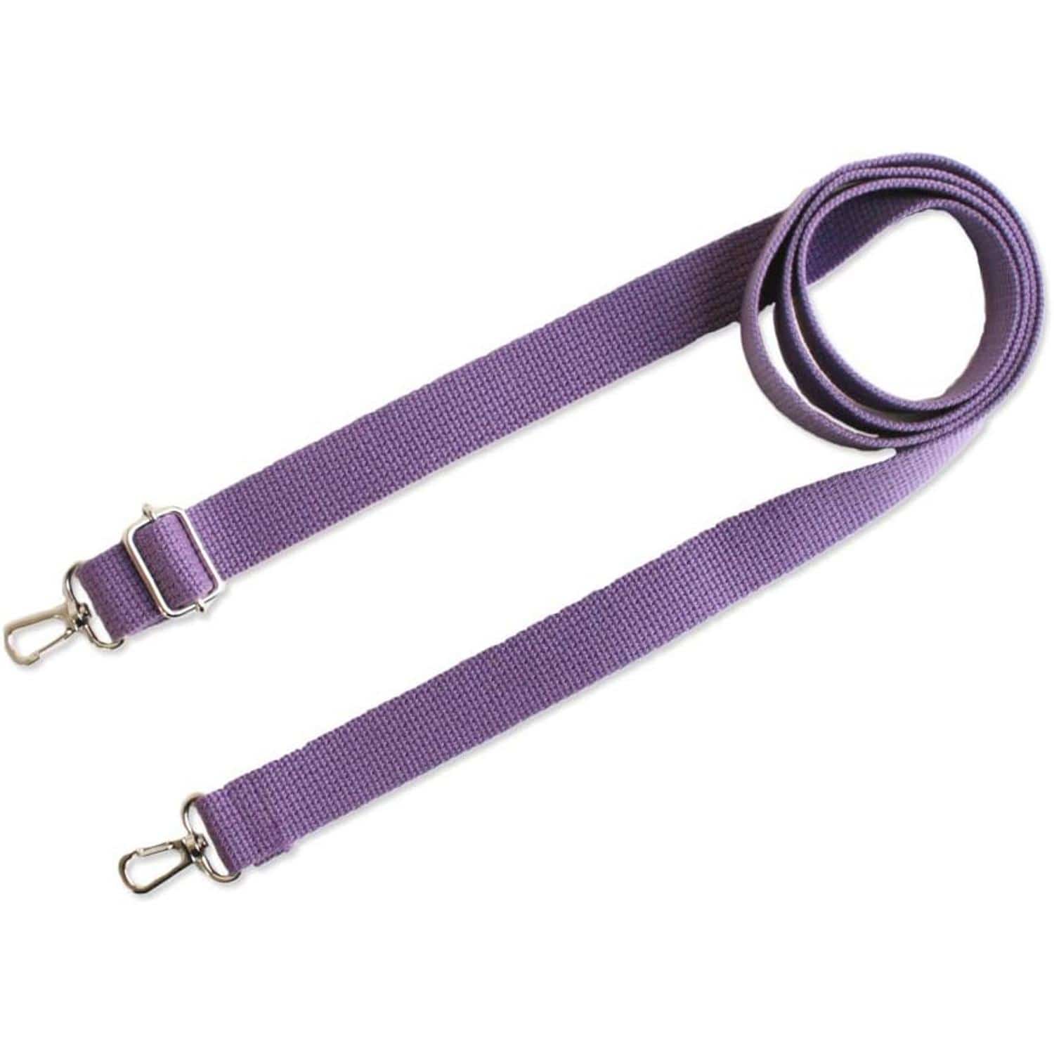 日本紐釦貿易 アクリルショルダー W約25mm×H約75cm-140cm 紫 DCH9843-32 (ご注文単位1本)【直送品】