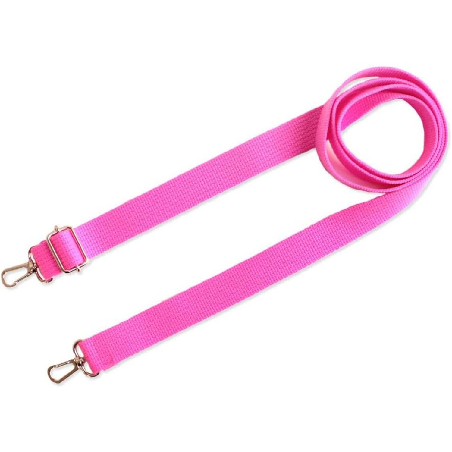 日本紐釦貿易 アクリルショルダー W約25mm×H約75cm-140cm 蛍光ピンク DCH9843-37 （ご注文単位1本）【直送品】