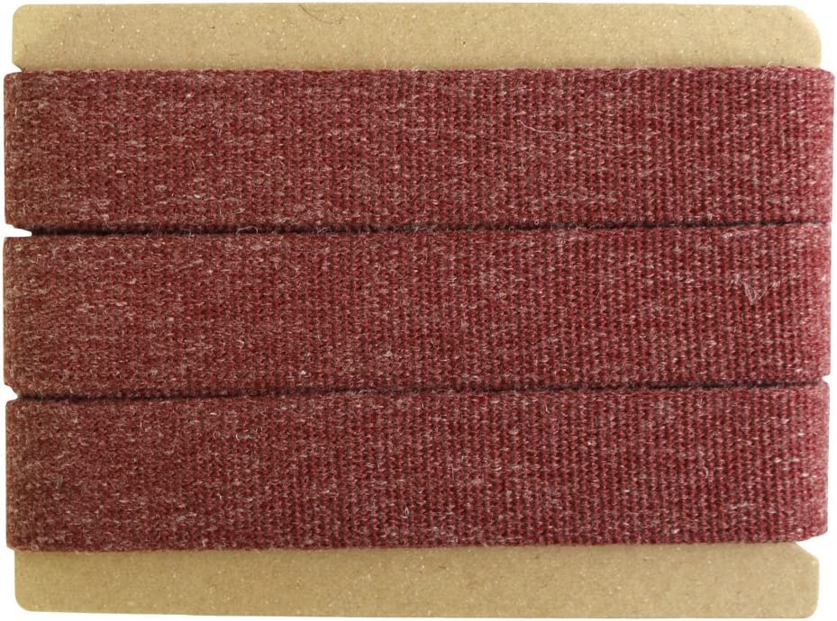 日本紐釦貿易 リネン混マーブル織テープ 30mm×5m DC7762-31 （ご注文単位1巻）【直送品】