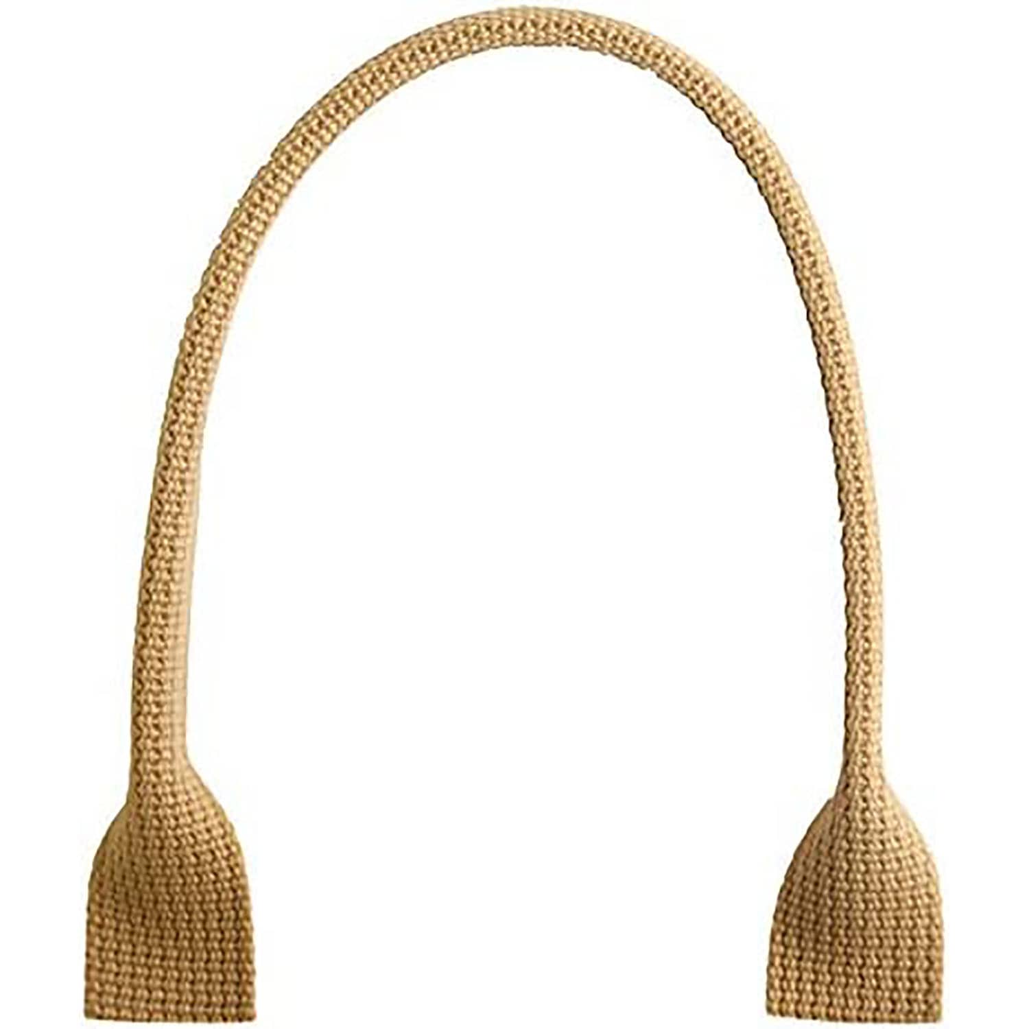 日本紐釦貿易 アクリルハンドル 手提げタイプ 2本 40cm オーク DCH9850-5 （ご注文単位1組）【直送品】