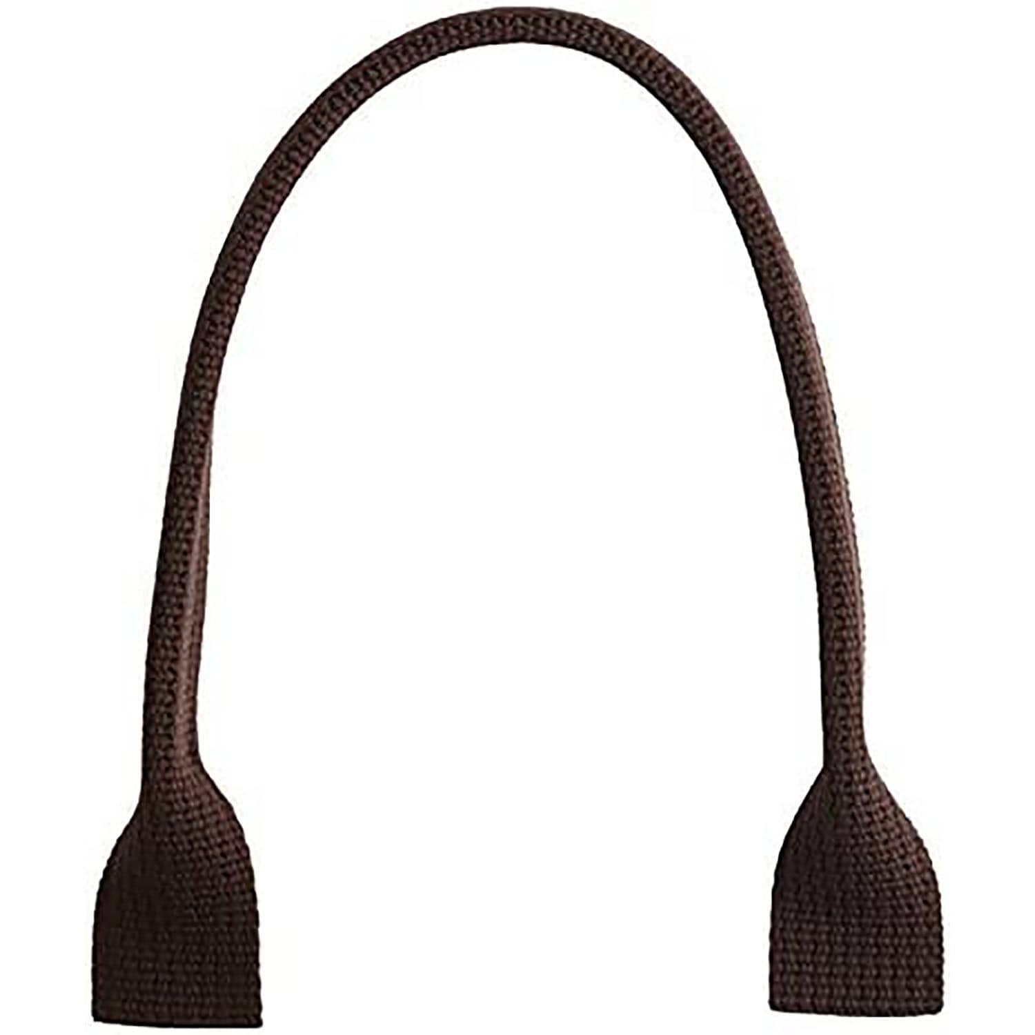 日本紐釦貿易 アクリルハンドル 手提げタイプ 2本 40cm チョコ DCH9850-12 （ご注文単位1組）【直送品】