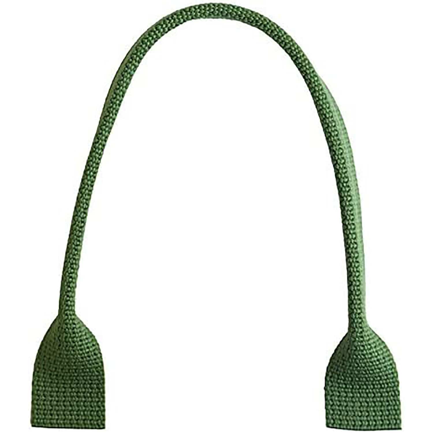 日本紐釦貿易 アクリルハンドル 手提げタイプ 2本 40cm 緑 DCH9850-15 （ご注文単位1組）【直送品】