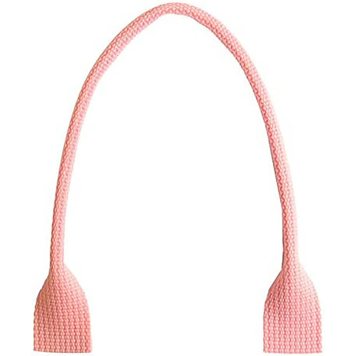 日本紐釦貿易 アクリルハンドル 手提げタイプ 2本 40cm 淡ピンク DCH9850-25 （ご注文単位1組）【直送品】