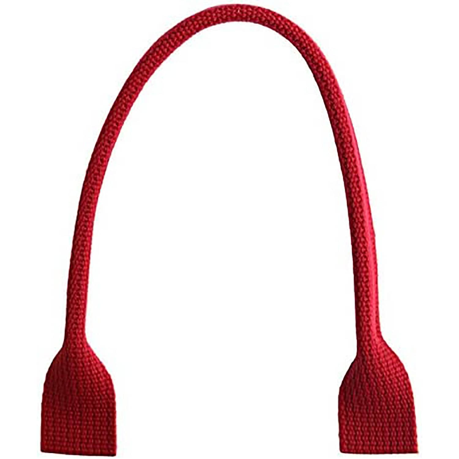 日本紐釦貿易 アクリルハンドル 手提げタイプ 2本 40cm 赤 DCH9850-29 （ご注文単位1組）【直送品】