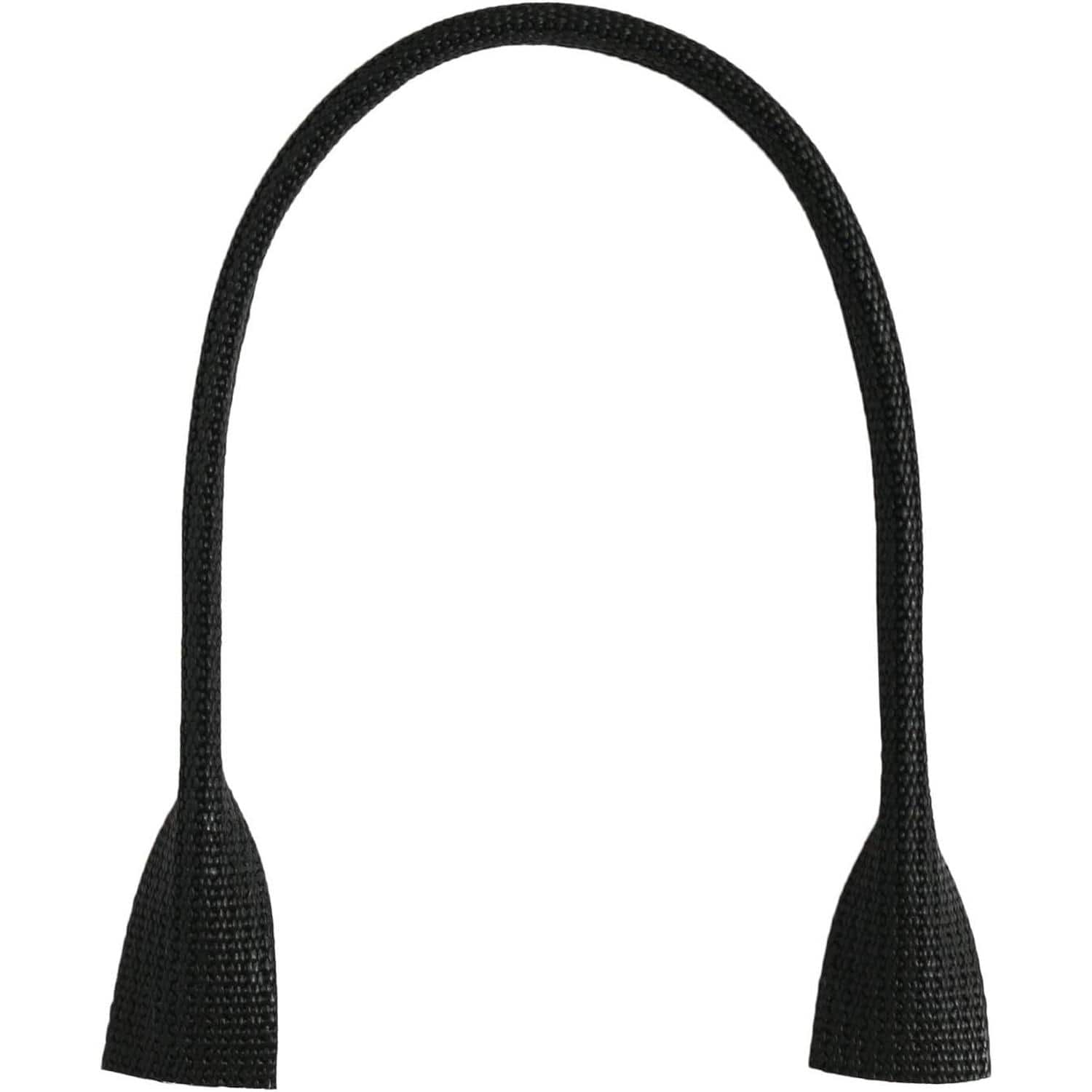 日本紐釦貿易 ワックスハンドル 黒 40cm 1組2本 DCH9858-30 （ご注文単位1組）【直送品】