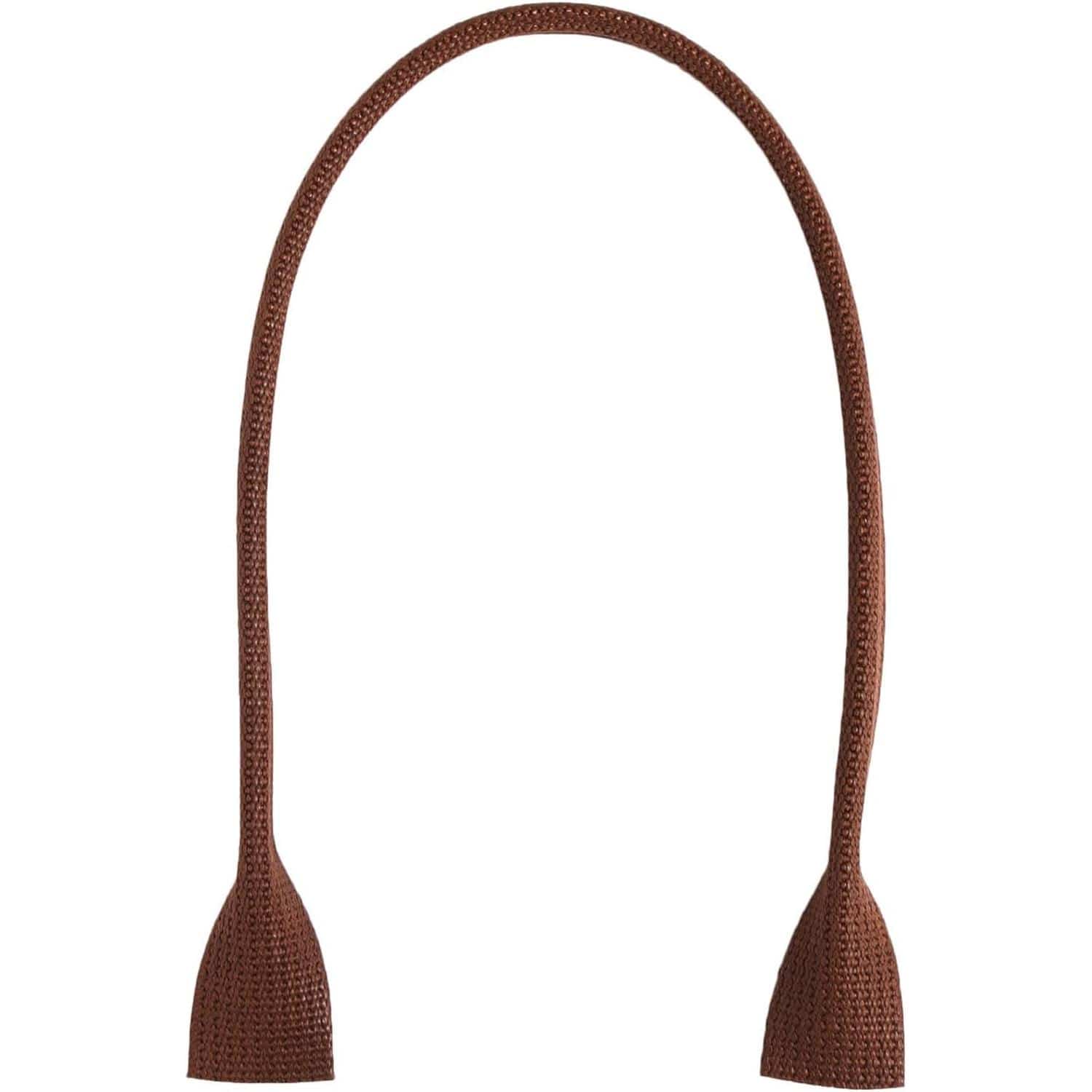 日本紐釦貿易 ワックスハンドル 茶 50cm 1組2本 DCH9859-6 （ご注文単位1組）【直送品】