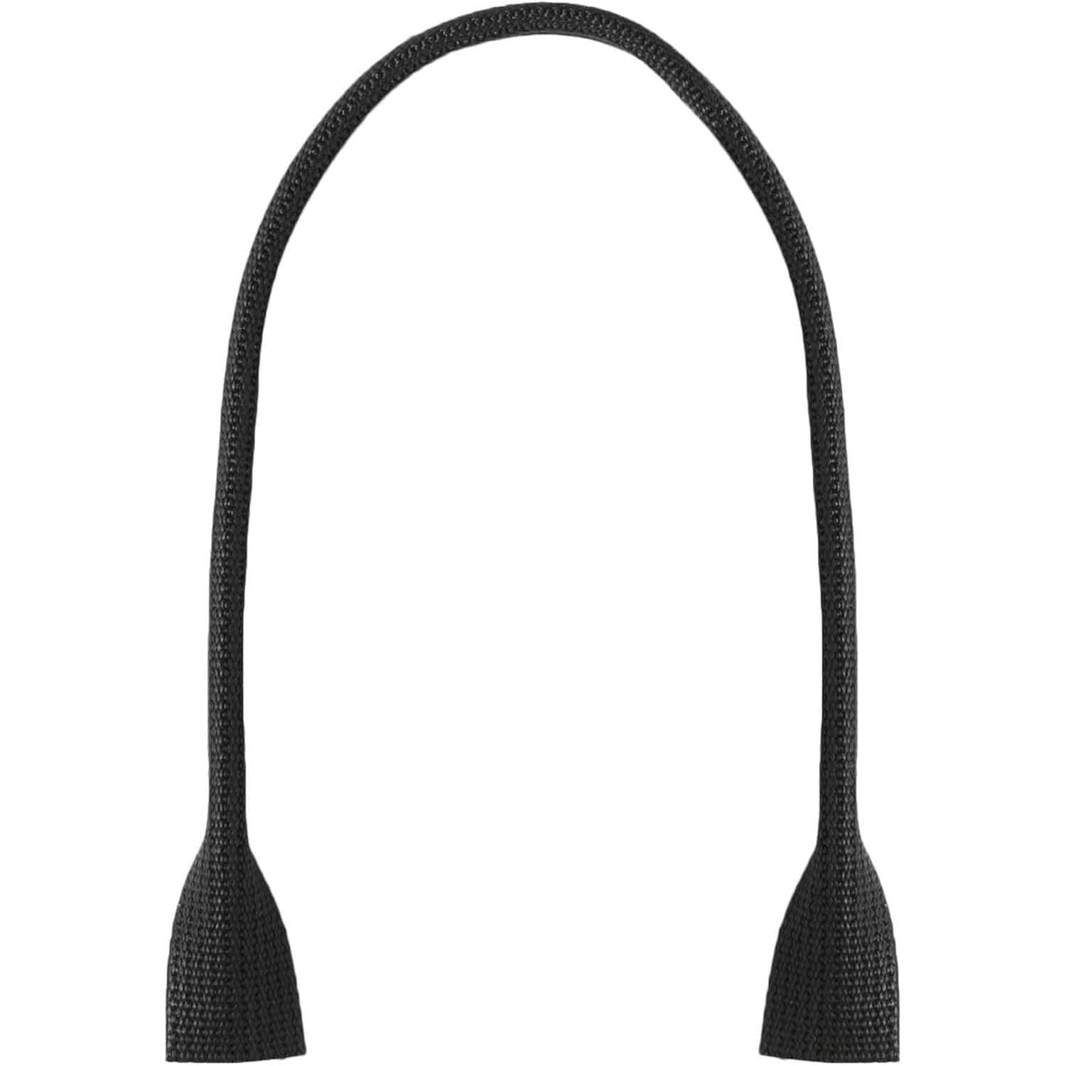 日本紐釦貿易 ワックスハンドル 黒 50cm 1組2本 DCH9859-30 （ご注文単位1組）【直送品】