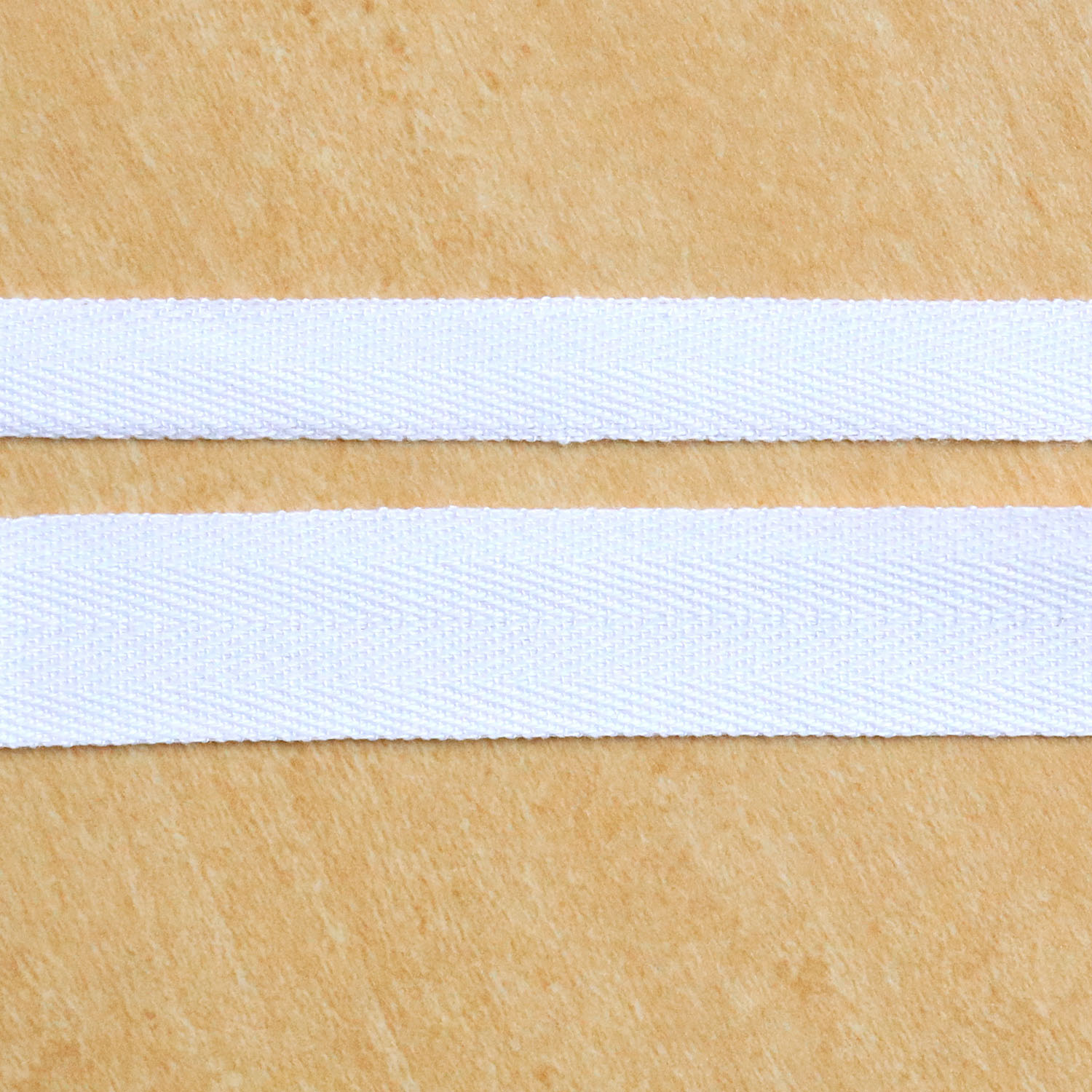 日本紐釦貿易 乙姫印 特上綾テープ 衣料用ひも 徳用12巻入 幅18mm×5.5m巻 白晒/綾織り No.600 (ご注文単位1箱)【直送品】