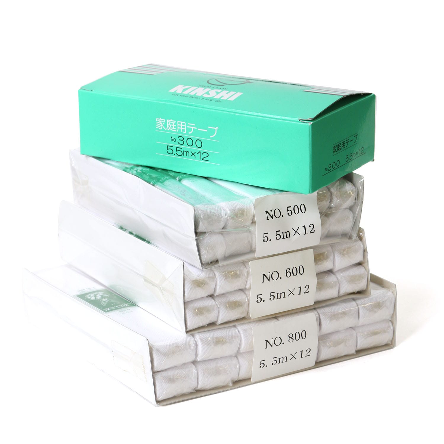 日本紐釦貿易 乙姫印 特上綾テープ 衣料用ひも 徳用12巻入 幅24mm×5.5m巻 白晒/綾織り No.800 (ご注文単位1箱)【直送品】