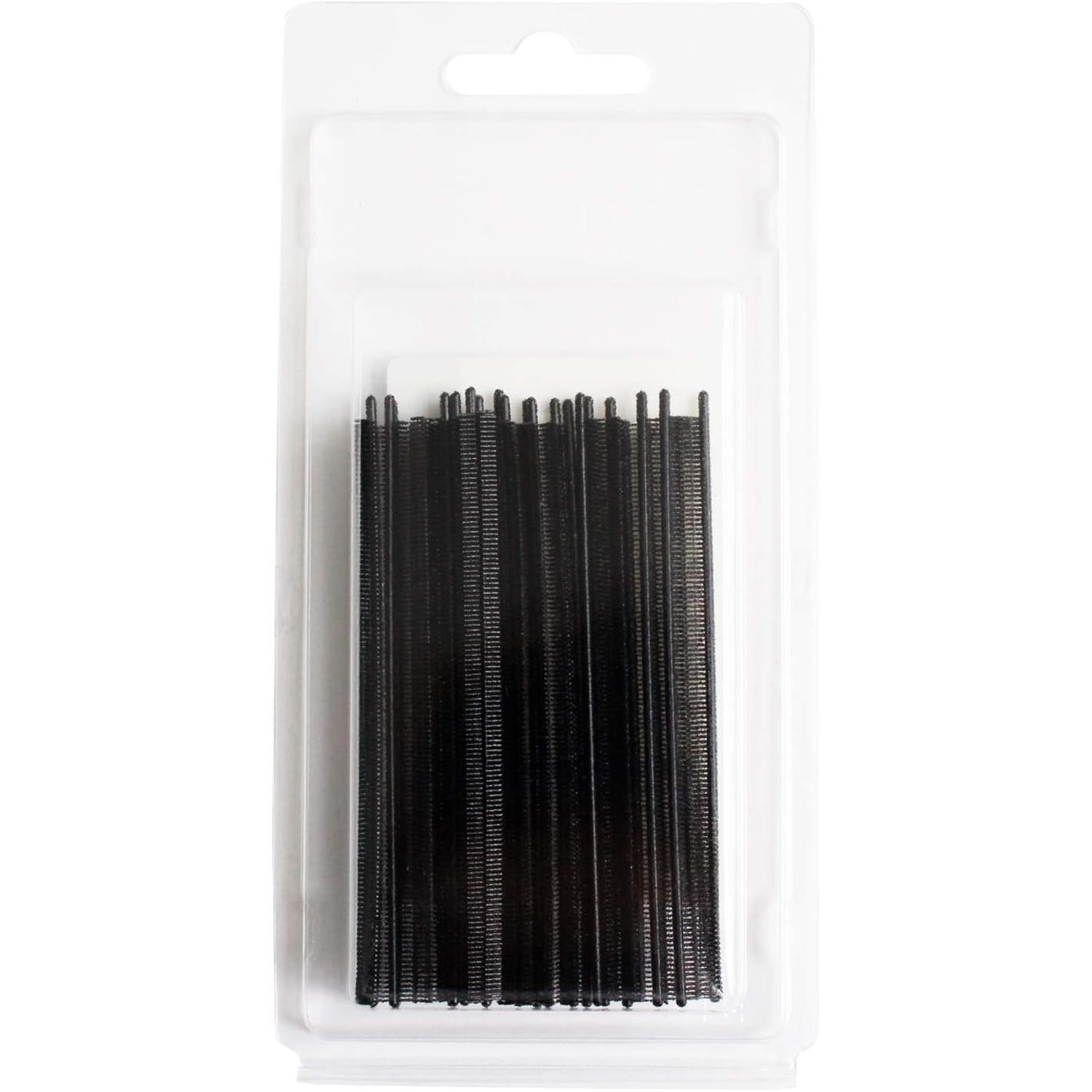 日本紐釦貿易 イージーステッチ用タグピン 3.4mm 黒 約2400個 P4-39 (ご注文単位1箱)【直送品】