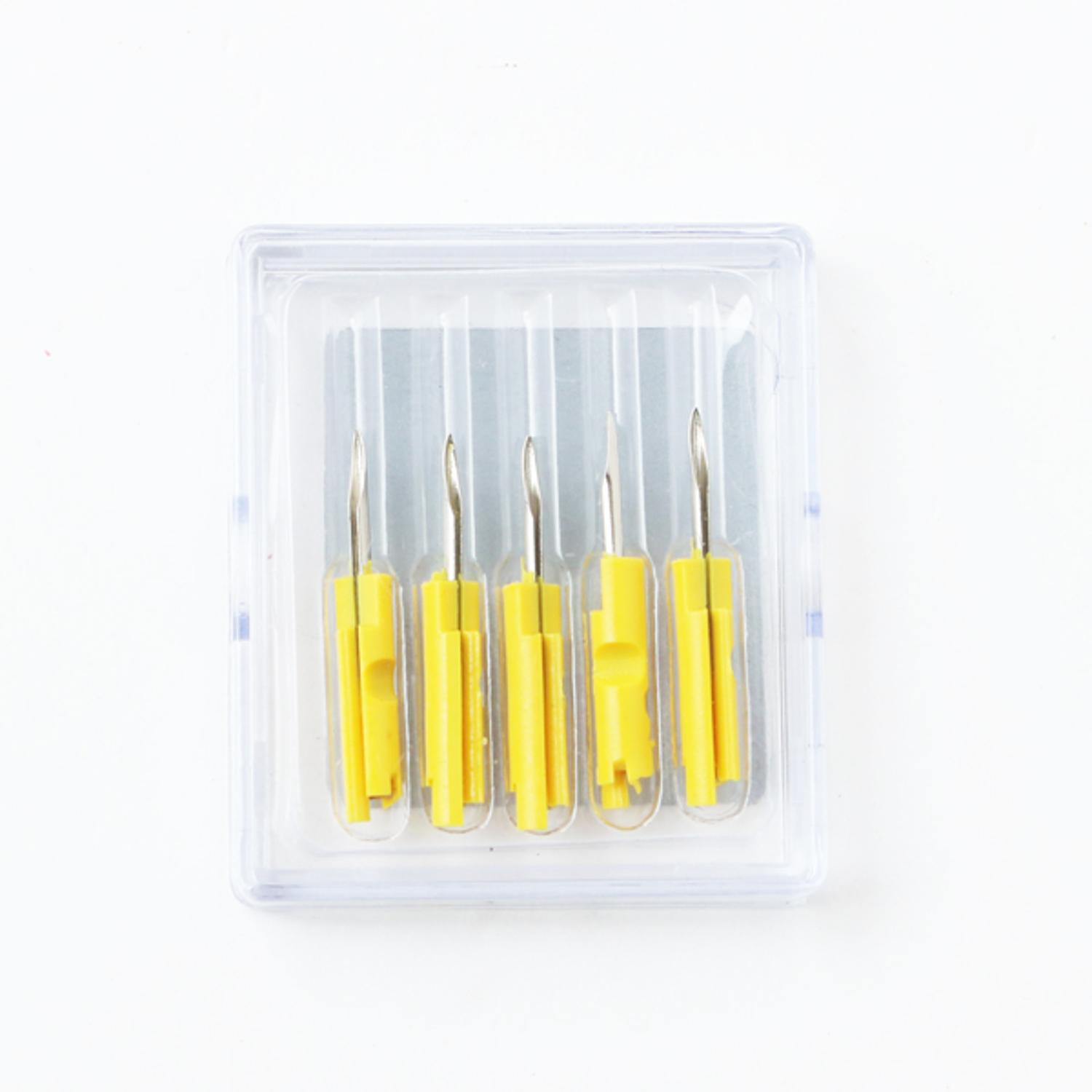 日本紐釦貿易 イージーステッチ 替え針 27mm シルバー 5本 P4-40 （ご注文単位1束）【直送品】