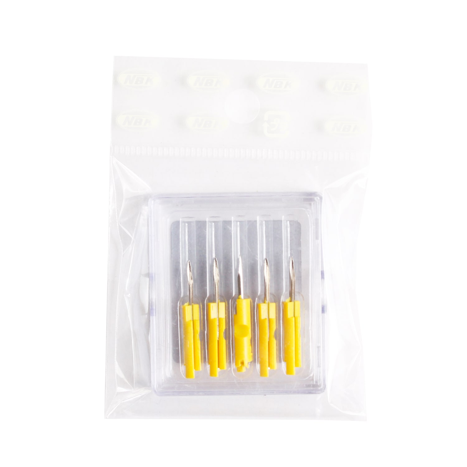 日本紐釦貿易 イージーステッチ 替え針 27mm シルバー 5本 P4-40 （ご注文単位1束）【直送品】