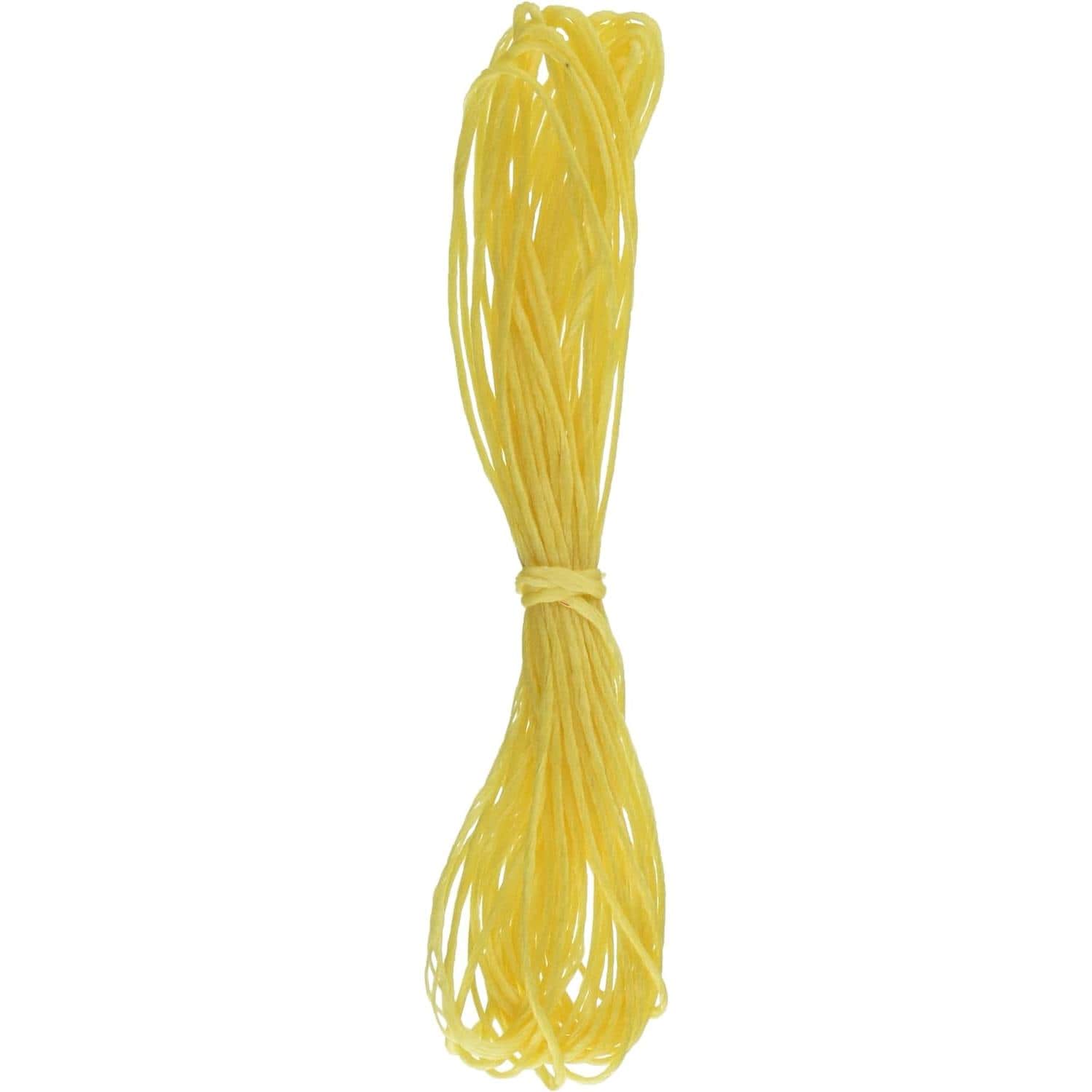 日本紐釦貿易 シニュー糸 革用手縫い糸 5m SN50-LY (ご注文単位1束)【直送品】