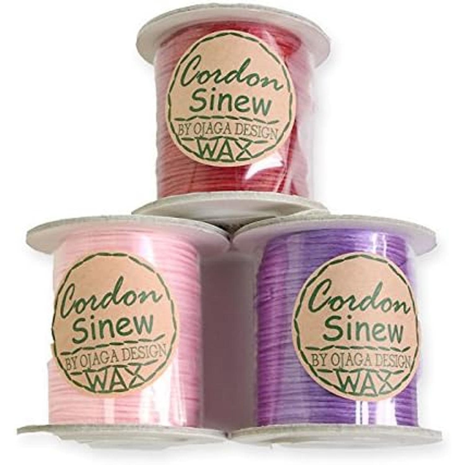 日本紐釦貿易 シニュー糸 革用手縫い糸 50m SN51-PB (ご注文単位1巻)【直送品】