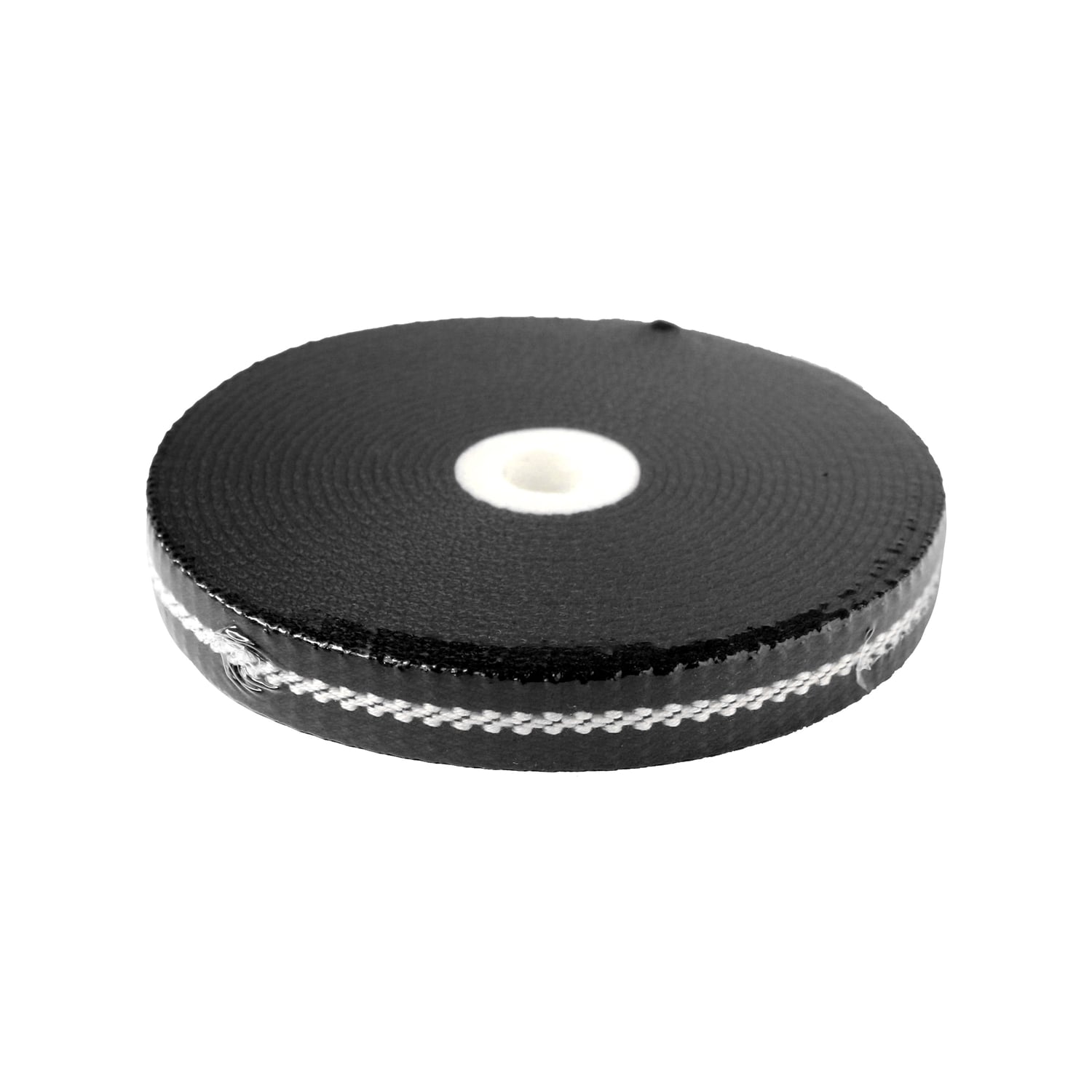 日本紐釦貿易 プレッピーテープ ライン入 ブラック 幅15mm 5m巻 PR1500-151 (ご注文単位1束)【直送品】